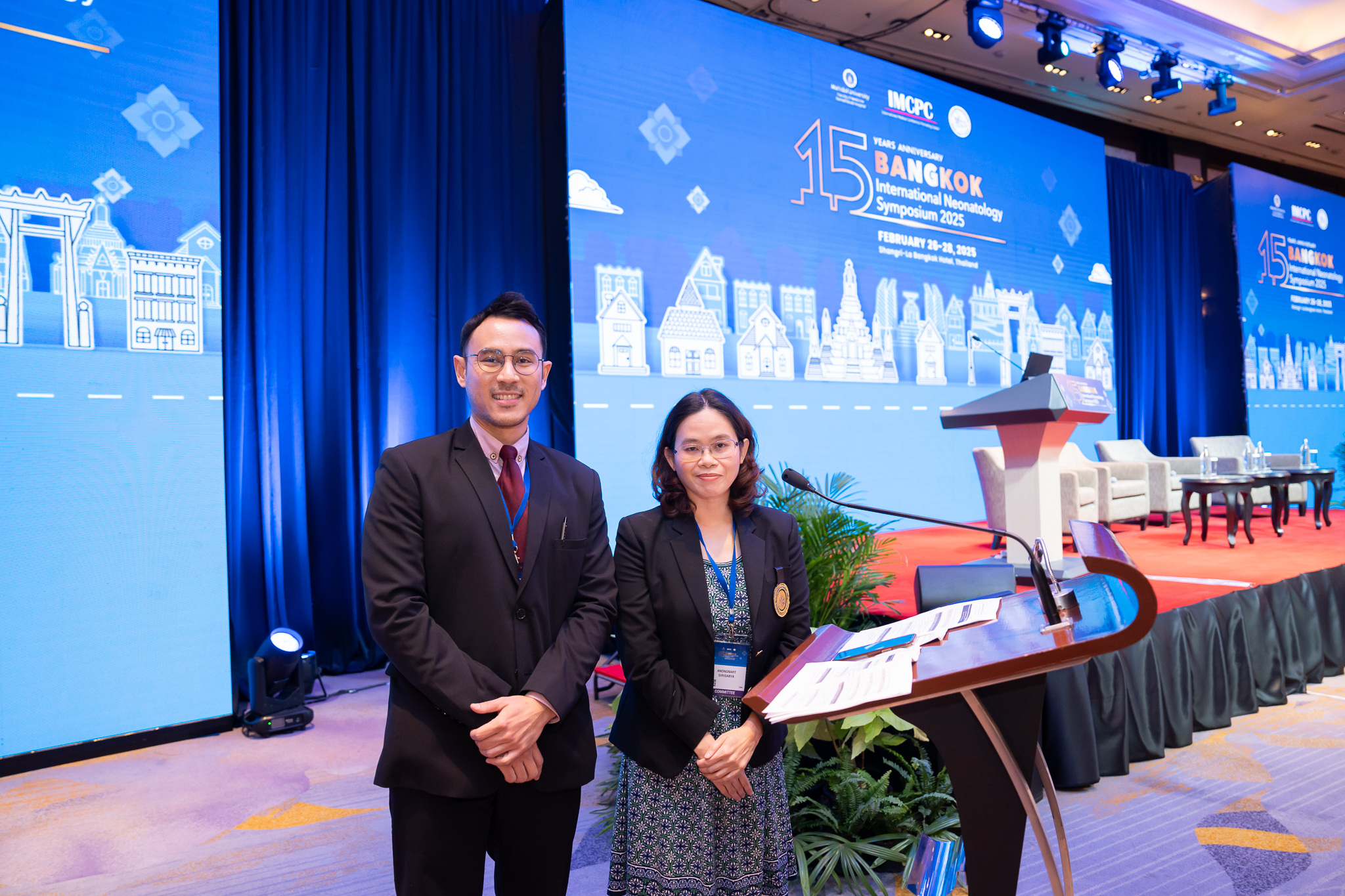 งานประชุมวิชาการระดับนานาชาติ เรื่อง The 15th Bangkok International Neonatology Symposium 2025 (BINS 2025)