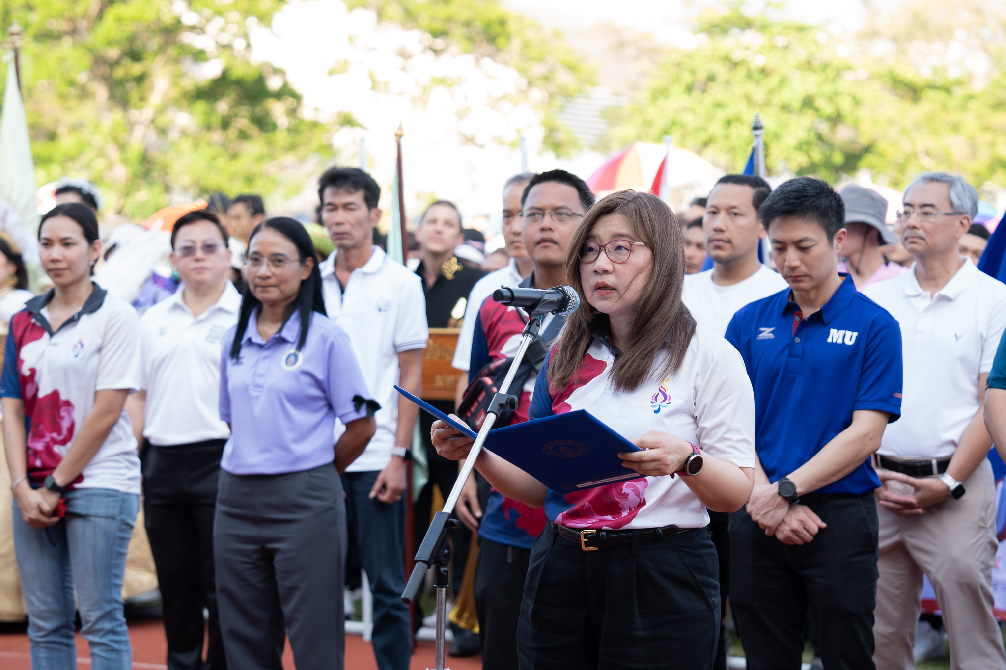 พิธีเปิด - ปิด การแข่งขันกีฬาบุคลากรมหาวิทยาลัยมหิดล ประจำปีงบประมาณ พ.ศ. 2568 มหิดลเกมส์ (Mahidol Games 2025) พิธีเปิด - ปิด การแข่งขันกีฬาบุคลากรมหาวิทยาลัยมหิดล ประจำปีงบประมาณ พ.ศ. 2568 มหิดลเกมส์ (Mahidol Games 2025)