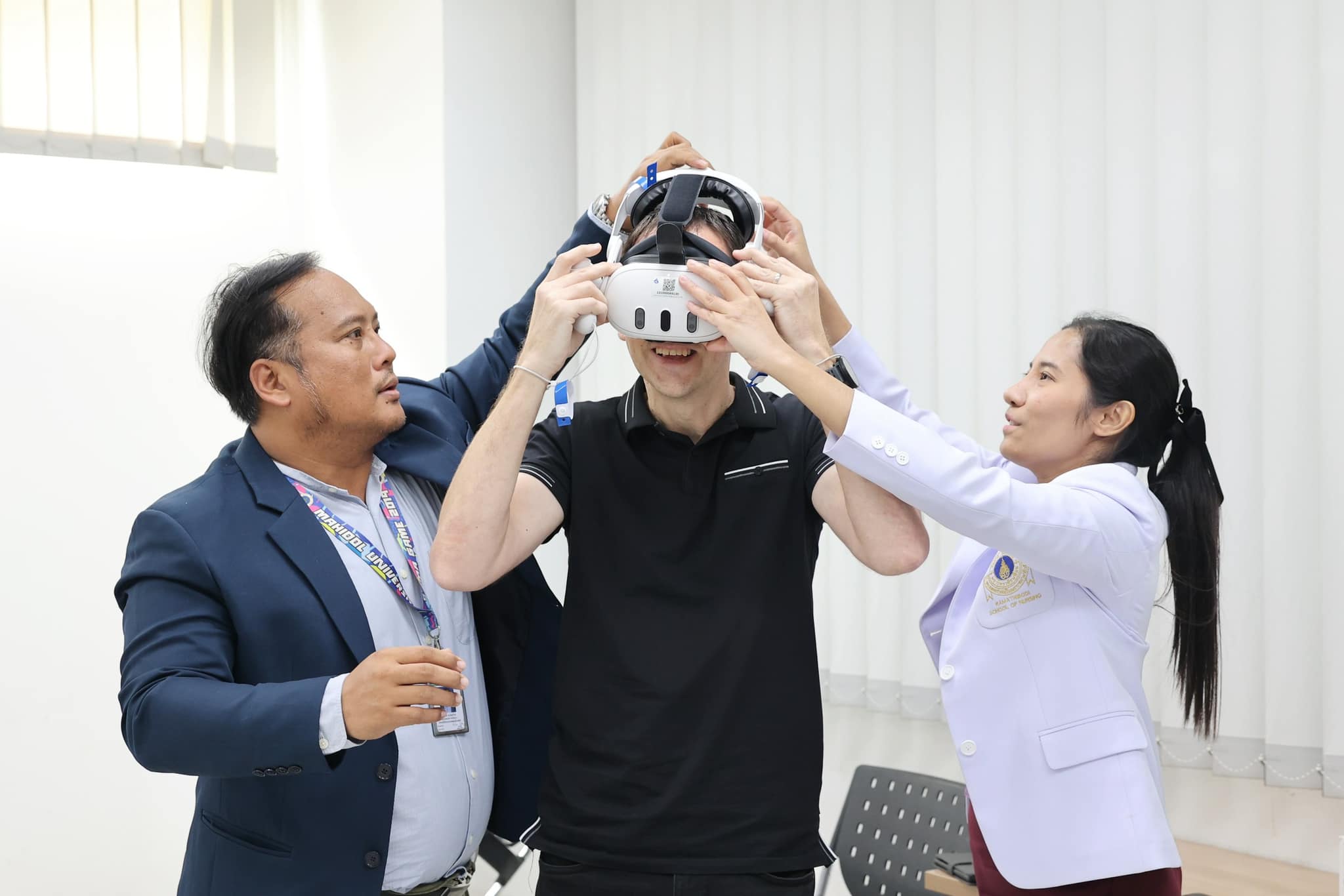 ผู้บริหาร คณาจารย์ และบุคลากรโรงเรียนพยาบาลรามาธิบดี ร่วมต้อนรับ ผู้บริหาร และนักศึกษาจาก Faculty of Health Sciences, University of Maribor, Slovenia ผู้บริหาร คณาจารย์ และบุคลากรโรงเรียนพยาบาลรามาธิบดี ร่วมต้อนรับ ผู้บริหาร และนักศึกษาจาก Faculty of Health Sciences, University of Maribor, Slovenia