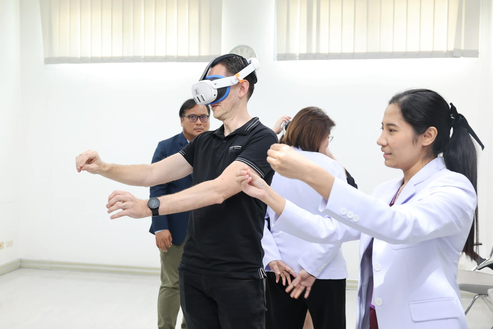 ผู้บริหาร คณาจารย์ และบุคลากรโรงเรียนพยาบาลรามาธิบดี ร่วมต้อนรับ ผู้บริหาร และนักศึกษาจาก Faculty of Health Sciences, University of Maribor, Slovenia ผู้บริหาร คณาจารย์ และบุคลากรโรงเรียนพยาบาลรามาธิบดี ร่วมต้อนรับ ผู้บริหาร และนักศึกษาจาก Faculty of Health Sciences, University of Maribor, Slovenia