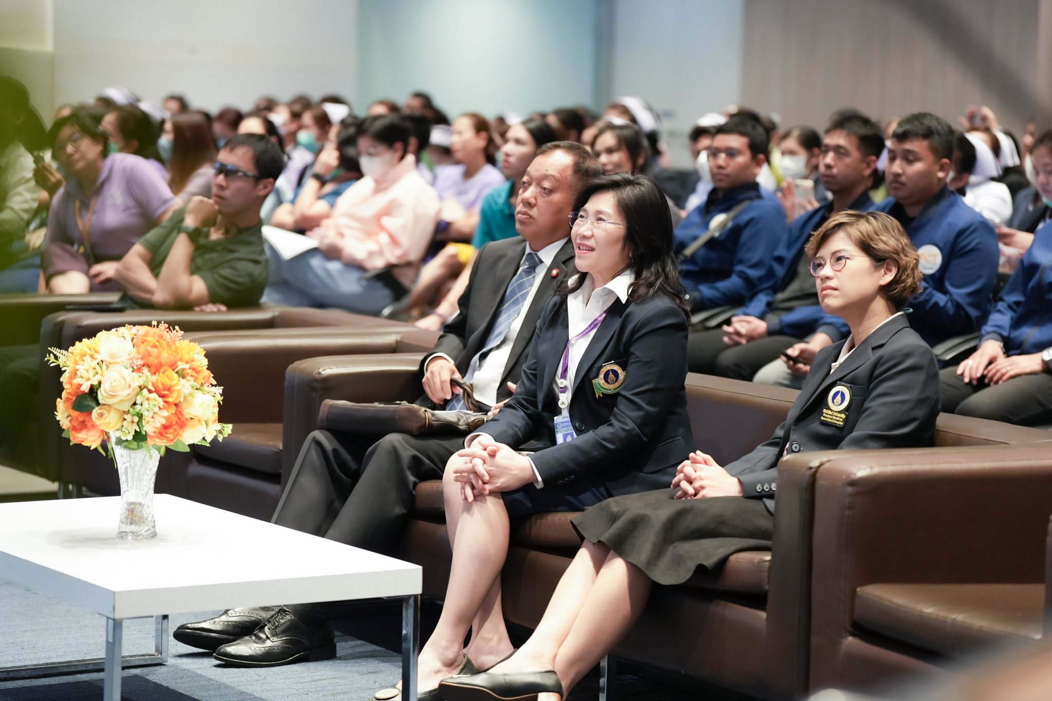 เสวนาและร่วมกิจกรรม “แนวทางการป้องกันและรับมือการก่อเหตุความรุนแรงจากบุคคลภายนอก ในสถานพยาบาล” เสวนาและร่วมกิจกรรม “แนวทางการป้องกันและรับมือการก่อเหตุความรุนแรงจากบุคคลภายนอก ในสถานพยาบาล”