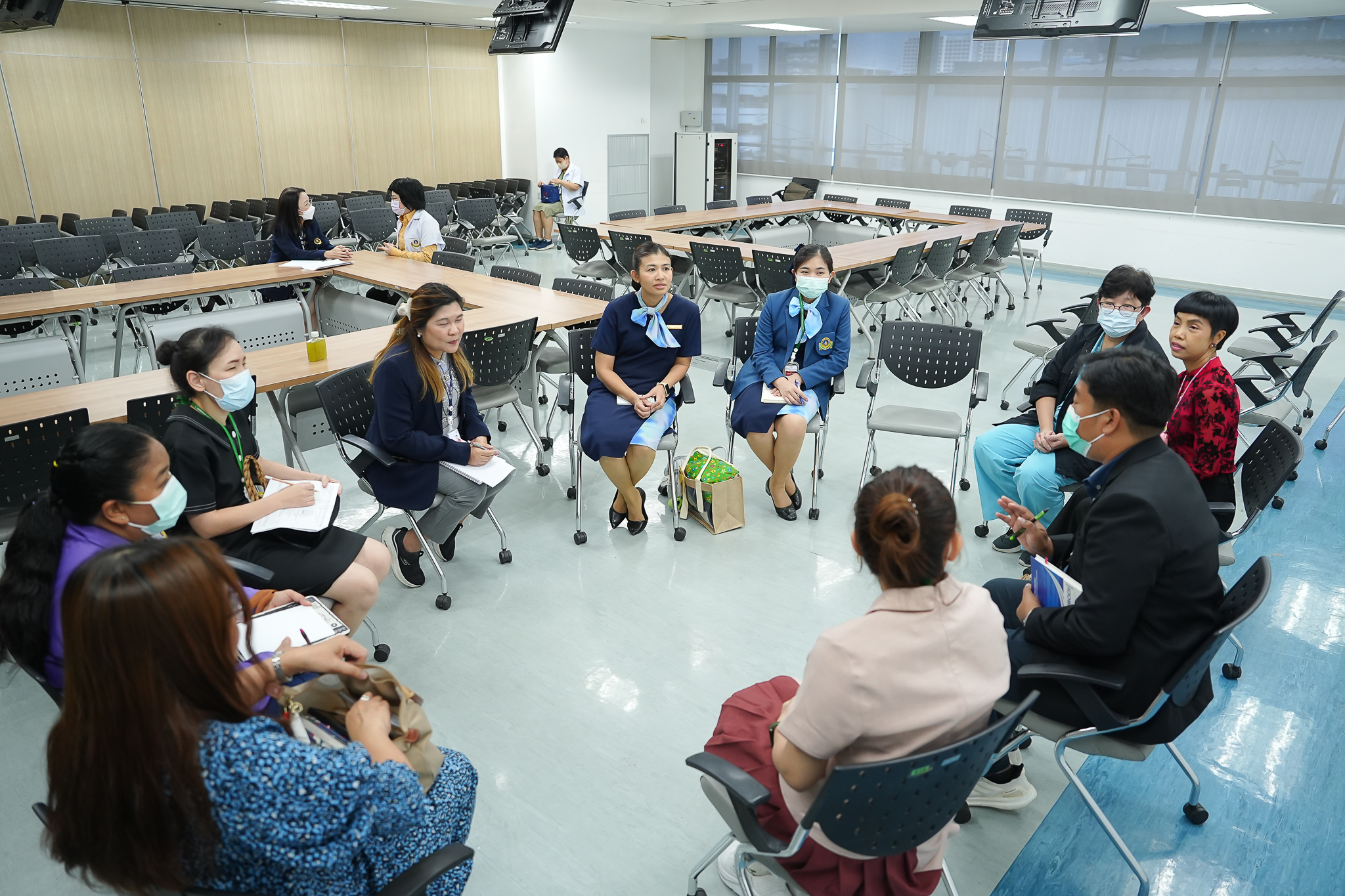 คณะฯ รับการฝึกเยี่ยมสำรวจระบบการทำงานในสถานพยาบาลด้วยมิติจิตวิญญาณ SHA (Spiritual Care Guideline for Healthcare in Action) คณะฯ รับการฝึกเยี่ยมสำรวจระบบการทำงานในสถานพยาบาลด้วยมิติจิตวิญญาณ SHA (Spiritual Care Guideline for Healthcare in Action)