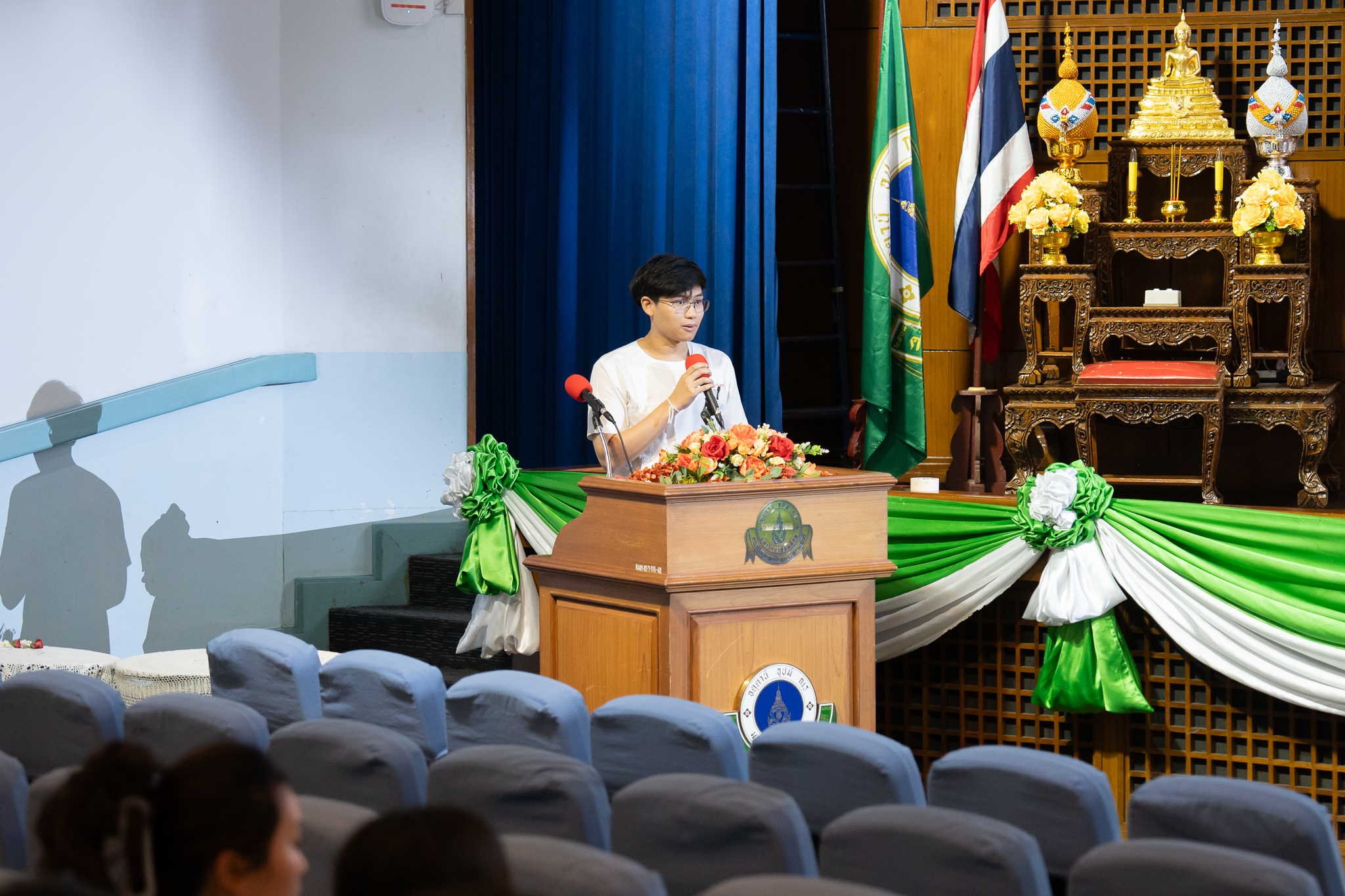 งานปัจฉิมนิเทศนักศึกษาแพทย์ชั้นปีที่ 6 ประจำปี 2568 และพิธีแสดงกตเวทิตาจิตแด่อาจารย์ของนักศึกษาแพทย์ชั้นปีที่ 6 (แพทย์รามาธิบดี รุ่นที่ 55) งานปัจฉิมนิเทศนักศึกษาแพทย์ชั้นปีที่ 6 ประจำปี 2568 และพิธีแสดงกตเวทิตาจิตแด่อาจารย์ของนักศึกษาแพทย์ชั้นปีที่ 6 (แพทย์รามาธิบดี รุ่นที่ 55)