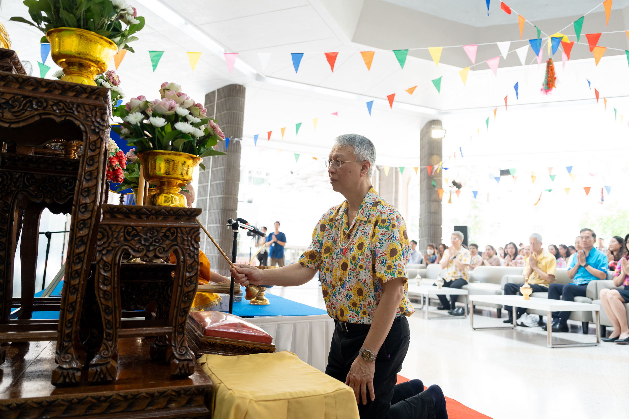 พิธีทำบุญครบรอบ 60 ปี คณะแพทยศาสตร์โรงพยาบาลรามาธิบดี มหาวิทยาลัยมหิดล พิธีทำบุญครบรอบ 60 ปี คณะแพทยศาสตร์โรงพยาบาลรามาธิบดี มหาวิทยาลัยมหิดล