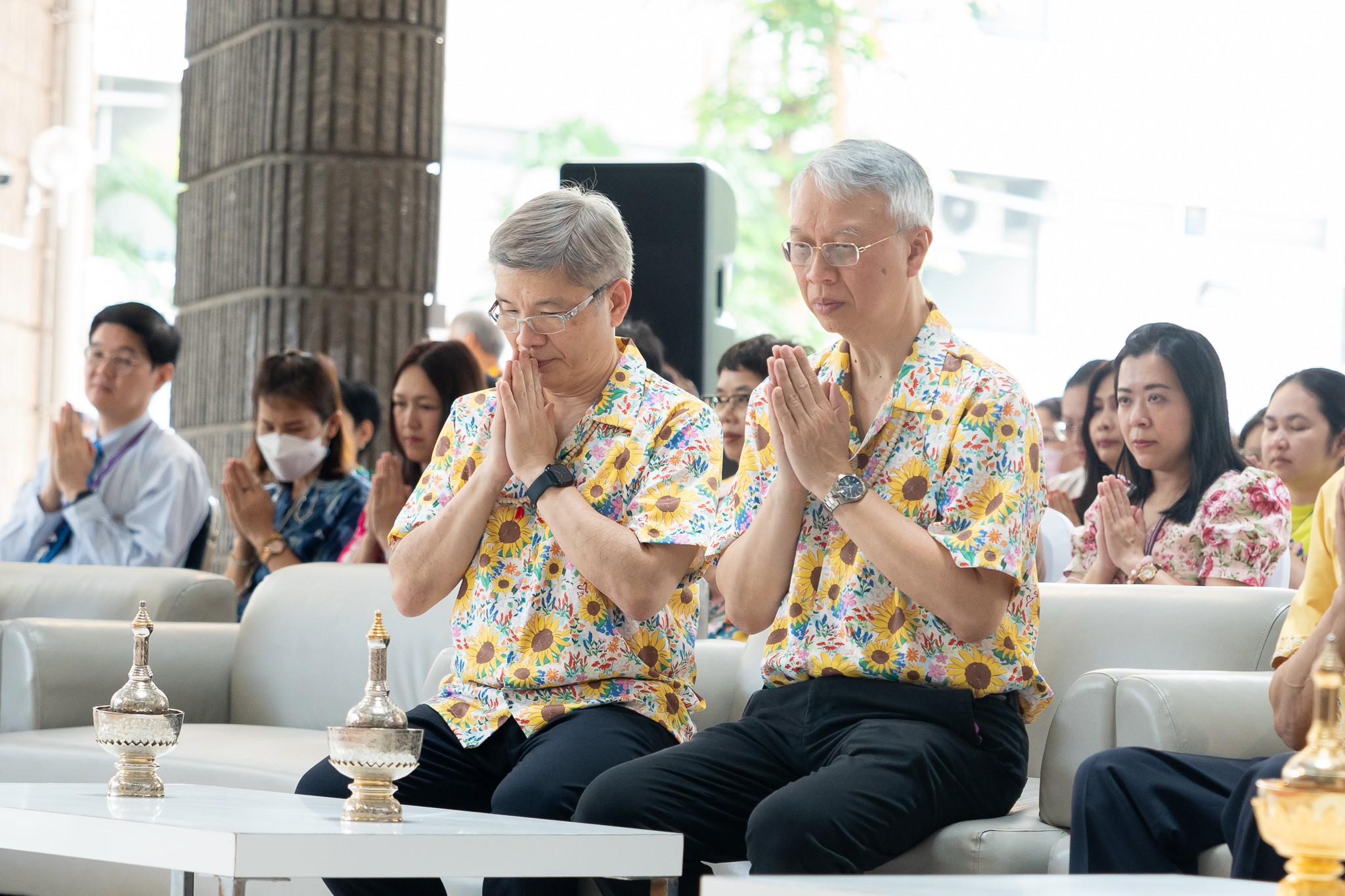 พิธีทำบุญครบรอบ 60 ปี คณะแพทยศาสตร์โรงพยาบาลรามาธิบดี มหาวิทยาลัยมหิดล พิธีทำบุญครบรอบ 60 ปี คณะแพทยศาสตร์โรงพยาบาลรามาธิบดี มหาวิทยาลัยมหิดล