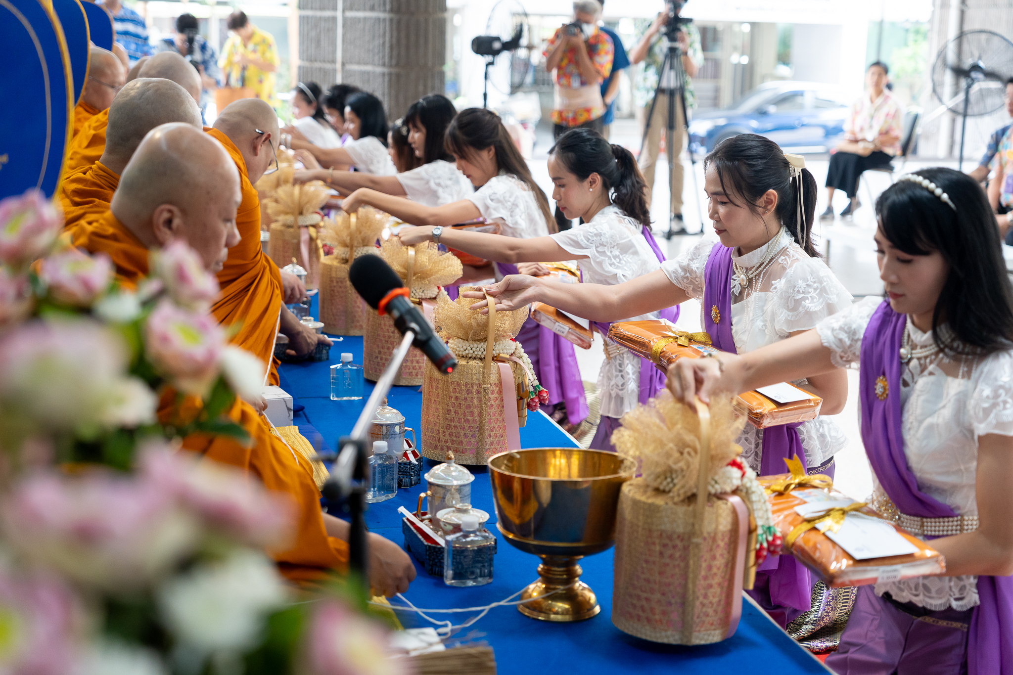 พิธีทำบุญครบรอบ 60 ปี คณะแพทยศาสตร์โรงพยาบาลรามาธิบดี มหาวิทยาลัยมหิดล พิธีทำบุญครบรอบ 60 ปี คณะแพทยศาสตร์โรงพยาบาลรามาธิบดี มหาวิทยาลัยมหิดล