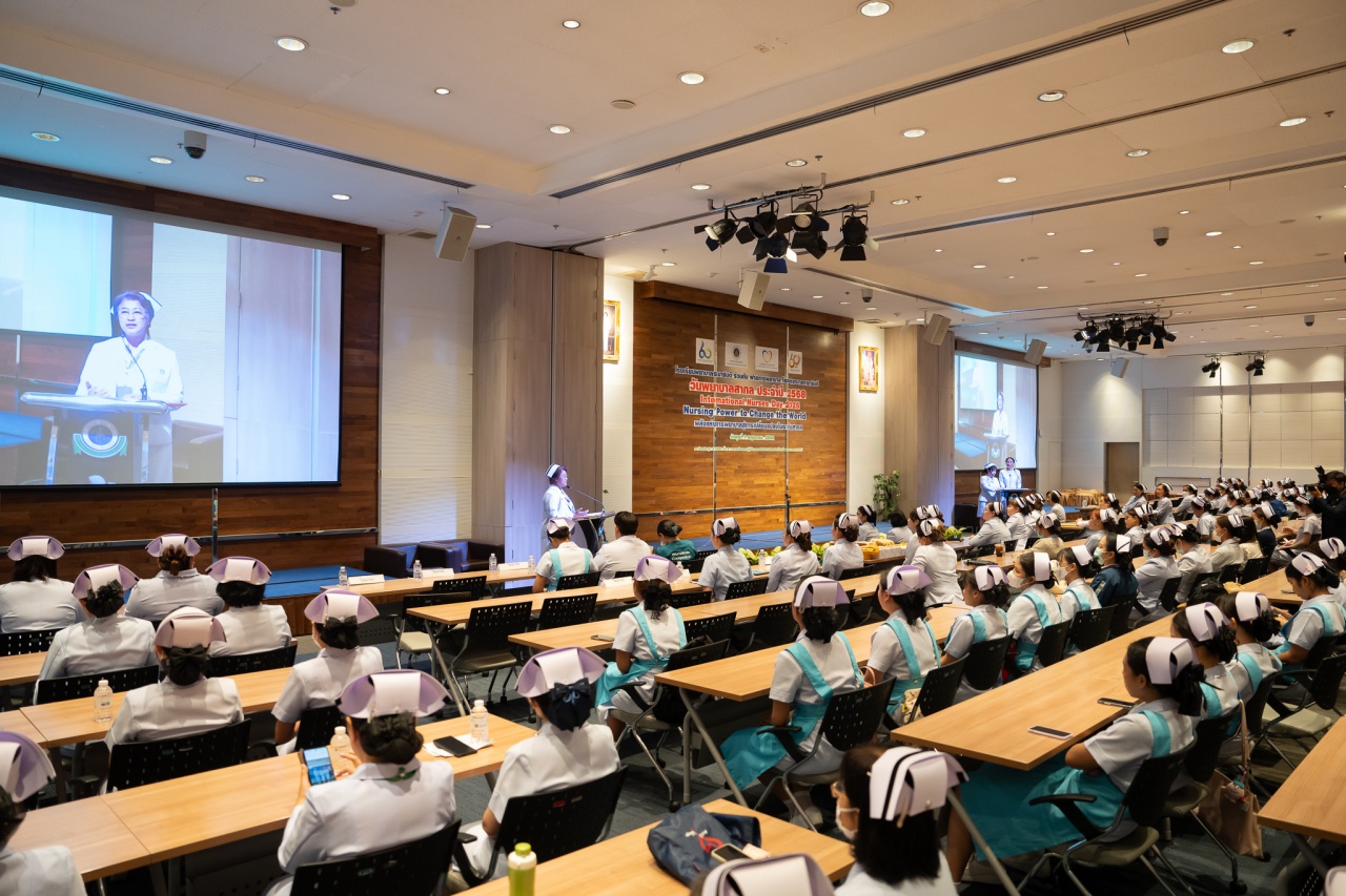 กิจกรรมเนื่องในวันพยาบาลสากล 2568 ภายใต้ธีม Nursing Power to Change the World “พลังแห่งการพยาบาลสู่การเปลี่ยนแปลงระดับสากล” กิจกรรมเนื่องในวันพยาบาลสากล 2568 ภายใต้ธีม Nursing Power to Change the World “พลังแห่งการพยาบาลสู่การเปลี่ยนแปลงระดับสากล”