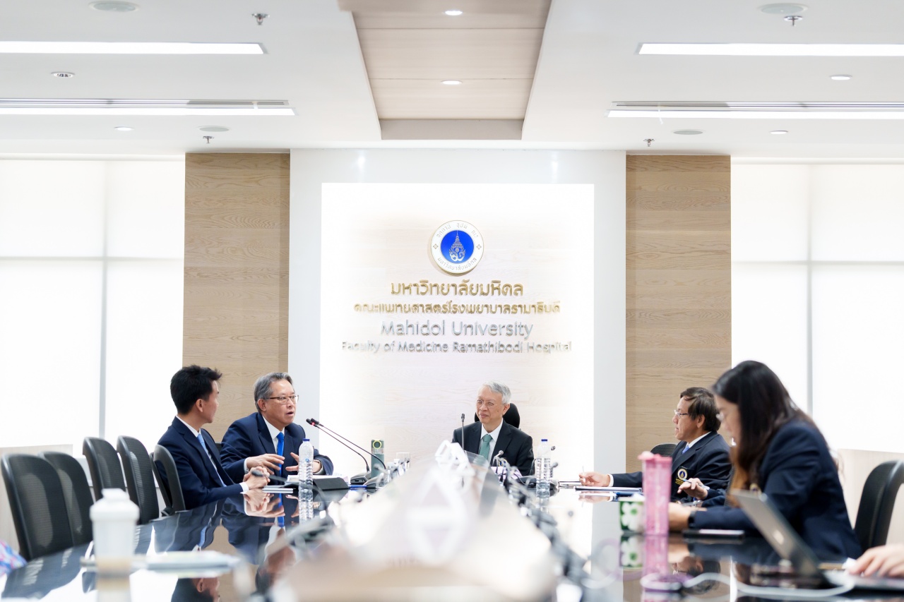 คณะเเพทยศาสตร์โรงพยาบาลรามาธิบดี มหาวิทยาลัยมหิดล รับการตรวจประเมินคุณภาพตามเกณฑ์คุณภาพการศึกษาเพื่อการดำเนินการที่เป็นเลิศ (EdPEx) ประจำปี 2568 คณะเเพทยศาสตร์โรงพยาบาลรามาธิบดี มหาวิทยาลัยมหิดล รับการตรวจประเมินคุณภาพตามเกณฑ์คุณภาพการศึกษาเพื่อการดำเนินการที่เป็นเลิศ (EdPEx) ประจำปี 2568