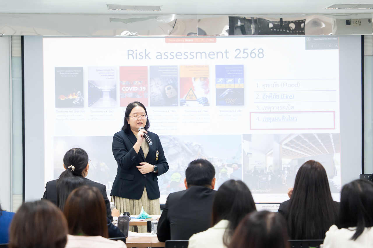 การอบรมเรื่อง แนวทางการจัดทำแผน BCP รองรับเหตุแผ่นดินไหวของพื้นที่พญาไท ประจำปีงบประมาณ พ.ศ. 2568 การอบรมเรื่อง แนวทางการจัดทำแผน BCP รองรับเหตุแผ่นดินไหวของพื้นที่พญาไท ประจำปีงบประมาณ พ.ศ. 2568