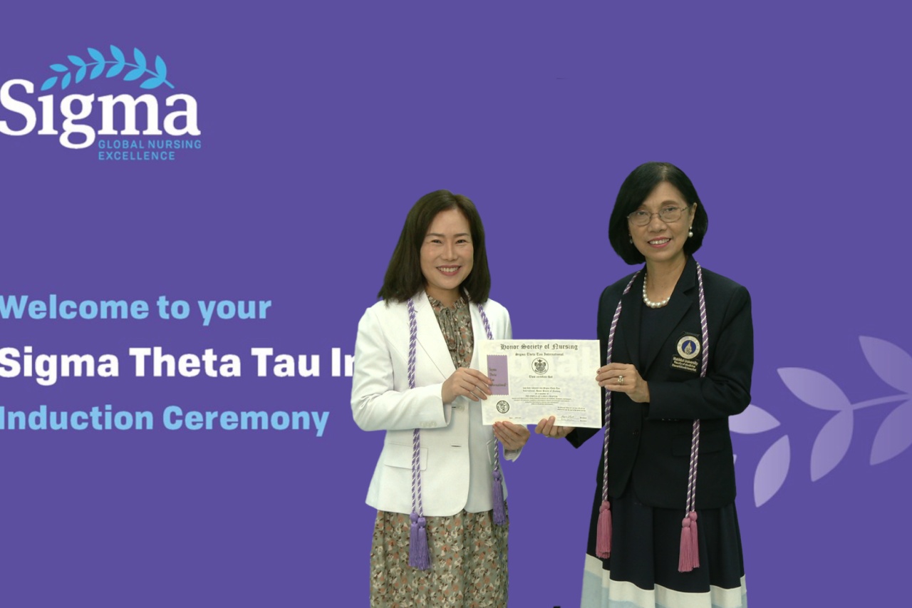 โรงเรียนพยาบาลรามาธิบดี คณะแพทยศาสตร์โรงพยาบาลรามาธิบดี มหาวิทยาลัยมหิดล ขอแสดงความยินดี แด่ สมาชิกใหม่ของสมาคมพยาบาลเกียรติคุณไทย และ “Sigma Theta Tau International Honor Society of Nursing, Phi Omega-at-Large Chapter” ประจำปี 2568