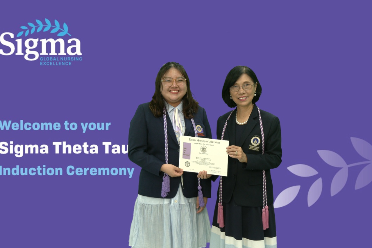 โรงเรียนพยาบาลรามาธิบดี คณะแพทยศาสตร์โรงพยาบาลรามาธิบดี มหาวิทยาลัยมหิดล ขอแสดงความยินดี แด่ สมาชิกใหม่ของสมาคมพยาบาลเกียรติคุณไทย และ “Sigma Theta Tau International Honor Society of Nursing, Phi Omega-at-Large Chapter” ประจำปี 2568