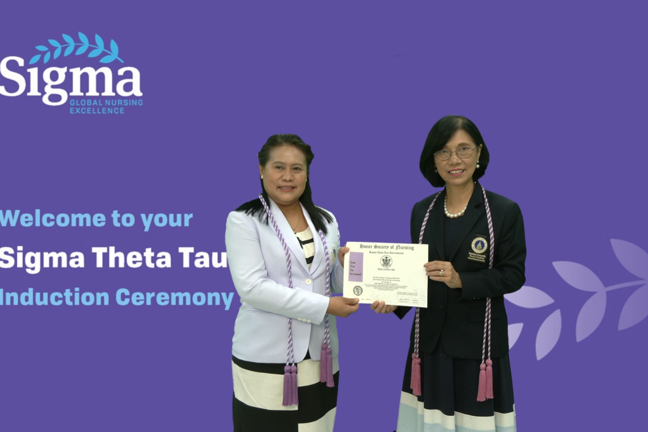 โรงเรียนพยาบาลรามาธิบดี คณะแพทยศาสตร์โรงพยาบาลรามาธิบดี มหาวิทยาลัยมหิดล ขอแสดงความยินดี แด่ สมาชิกใหม่ของสมาคมพยาบาลเกียรติคุณไทย และ “Sigma Theta Tau International Honor Society of Nursing, Phi Omega-at-Large Chapter” ประจำปี 2568