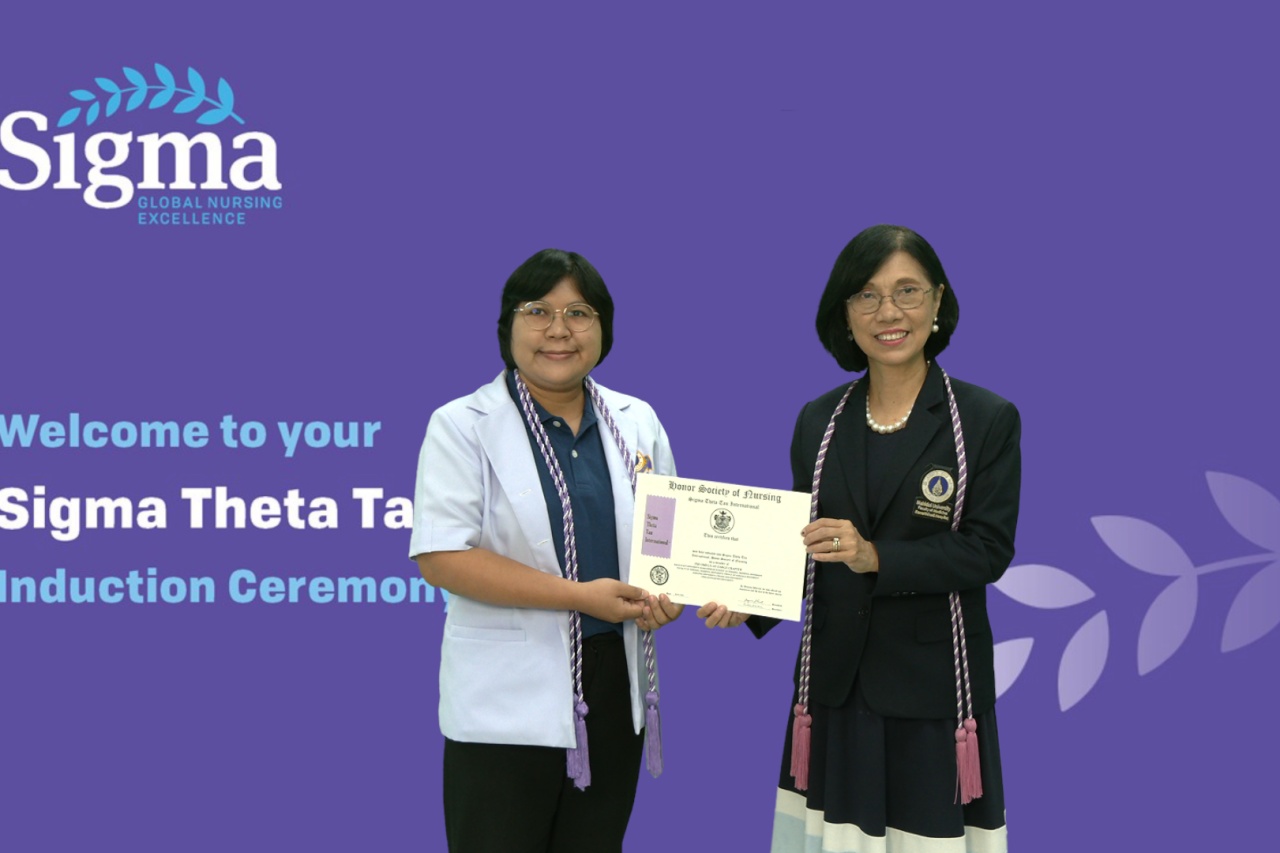 โรงเรียนพยาบาลรามาธิบดี คณะแพทยศาสตร์โรงพยาบาลรามาธิบดี มหาวิทยาลัยมหิดล ขอแสดงความยินดี แด่ สมาชิกใหม่ของสมาคมพยาบาลเกียรติคุณไทย และ “Sigma Theta Tau International Honor Society of Nursing, Phi Omega-at-Large Chapter” ประจำปี 2568