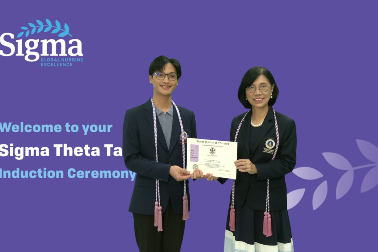 โรงเรียนพยาบาลรามาธิบดี คณะแพทยศาสตร์โรงพยาบาลรามาธิบดี มหาวิทยาลัยมหิดล ขอแสดงความยินดี แด่ สมาชิกใหม่ของสมาคมพยาบาลเกียรติคุณไทย และ “Sigma Theta Tau International Honor Society of Nursing, Phi Omega-at-Large Chapter” ประจำปี 2568