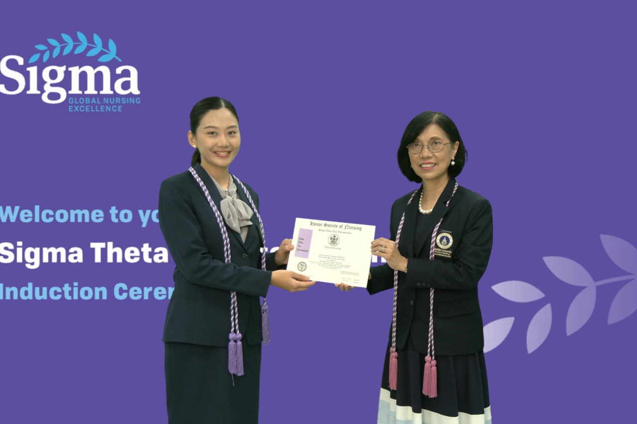 โรงเรียนพยาบาลรามาธิบดี คณะแพทยศาสตร์โรงพยาบาลรามาธิบดี มหาวิทยาลัยมหิดล ขอแสดงความยินดี แด่ สมาชิกใหม่ของสมาคมพยาบาลเกียรติคุณไทย และ “Sigma Theta Tau International Honor Society of Nursing, Phi Omega-at-Large Chapter” ประจำปี 2568