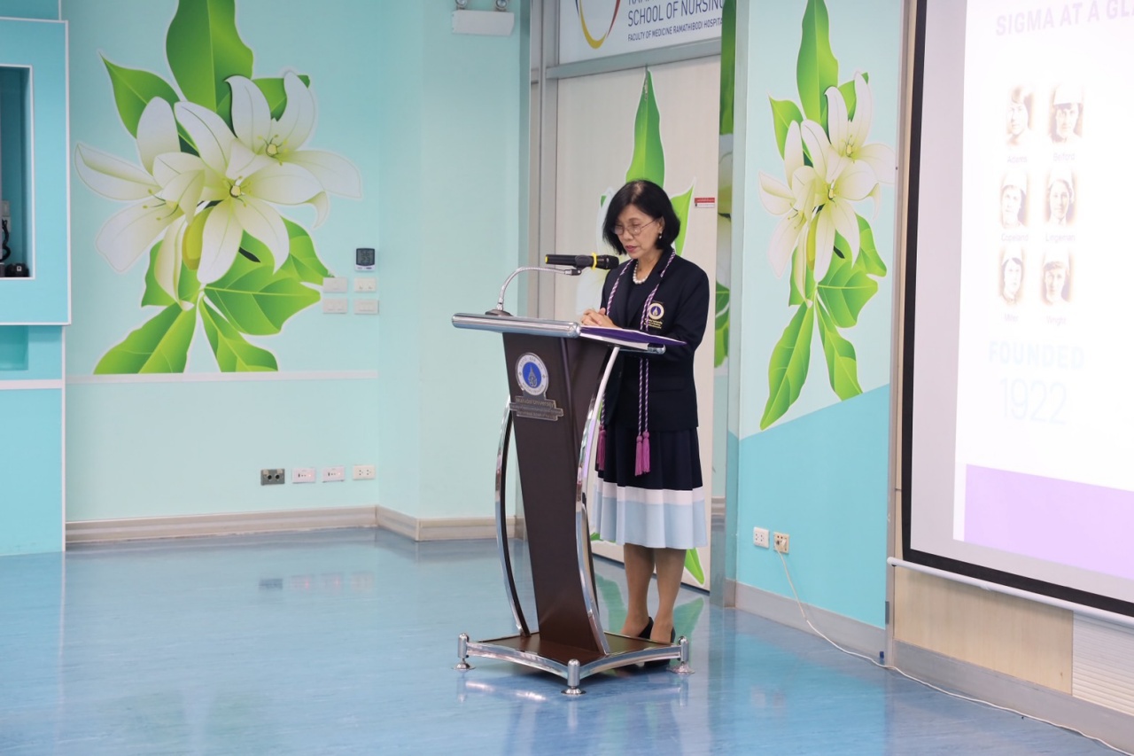 โรงเรียนพยาบาลรามาธิบดี คณะแพทยศาสตร์โรงพยาบาลรามาธิบดี มหาวิทยาลัยมหิดล ขอแสดงความยินดี แด่ สมาชิกใหม่ของสมาคมพยาบาลเกียรติคุณไทย และ “Sigma Theta Tau International Honor Society of Nursing, Phi Omega-at-Large Chapter” ประจำปี 2568