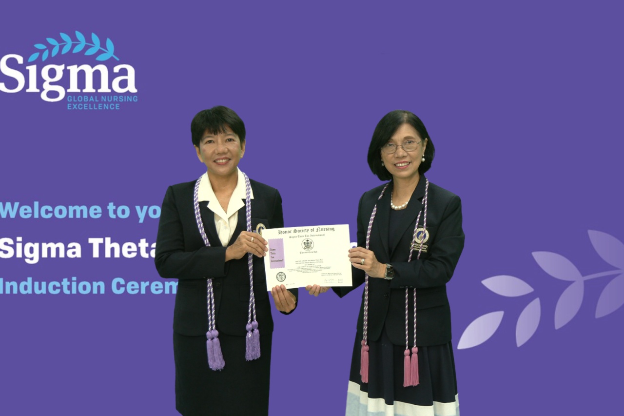 โรงเรียนพยาบาลรามาธิบดี คณะแพทยศาสตร์โรงพยาบาลรามาธิบดี มหาวิทยาลัยมหิดล ขอแสดงความยินดี แด่ สมาชิกใหม่ของสมาคมพยาบาลเกียรติคุณไทย และ “Sigma Theta Tau International Honor Society of Nursing, Phi Omega-at-Large Chapter” ประจำปี 2568
