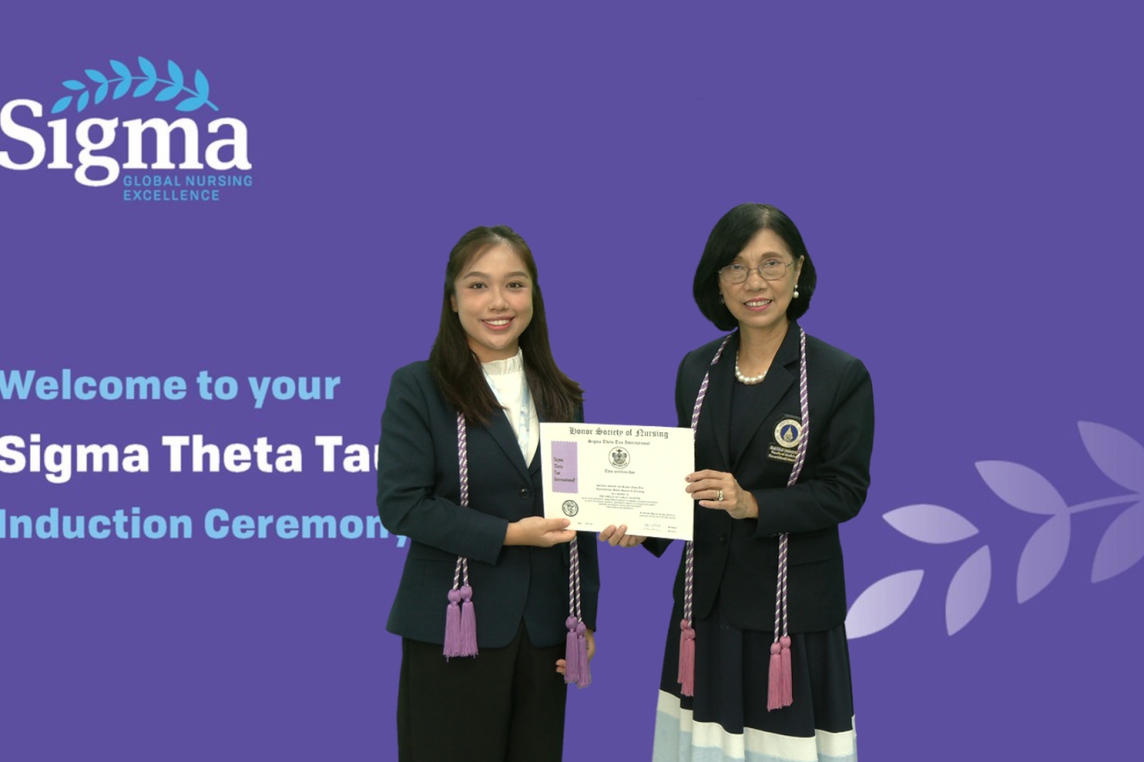 โรงเรียนพยาบาลรามาธิบดี คณะแพทยศาสตร์โรงพยาบาลรามาธิบดี มหาวิทยาลัยมหิดล ขอแสดงความยินดี แด่ สมาชิกใหม่ของสมาคมพยาบาลเกียรติคุณไทย และ “Sigma Theta Tau International Honor Society of Nursing, Phi Omega-at-Large Chapter” ประจำปี 2568