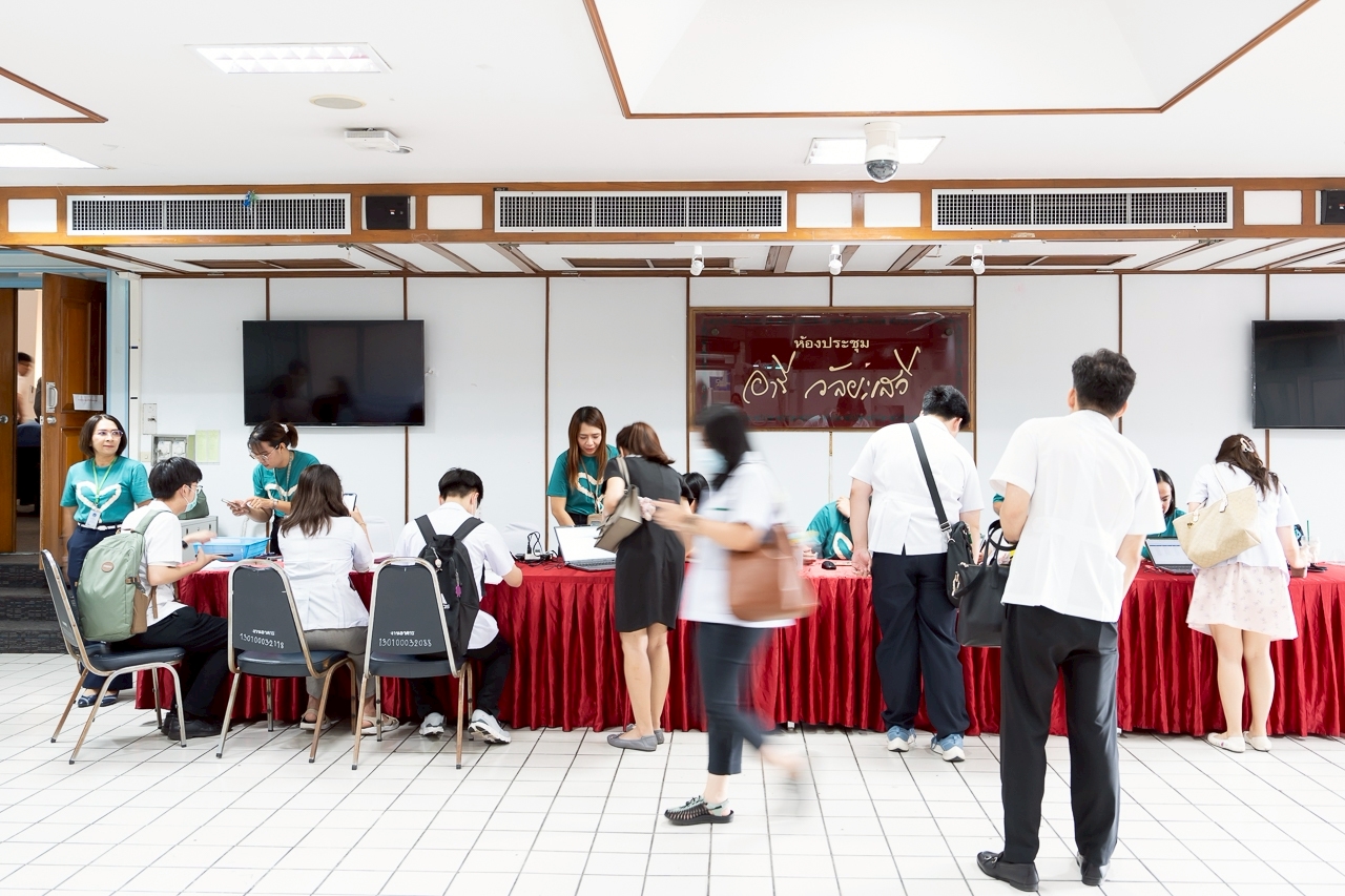 งานปฐมนิเทศแพทย์ประจำบ้านและแพทย์ประจำบ้านต่อยอด ปีที่ 1 ปีการฝึกอบรม 2568 คณะแพทยศาสตร์โรงพยาบาลรามาธิบดี มหาวิทยาลัยมหิดล งานปฐมนิเทศแพทย์ประจำบ้านและแพทย์ประจำบ้านต่อยอด ปีที่ 1 ปีการฝึกอบรม 2568 คณะแพทยศาสตร์โรงพยาบาลรามาธิบดี มหาวิทยาลัยมหิดล