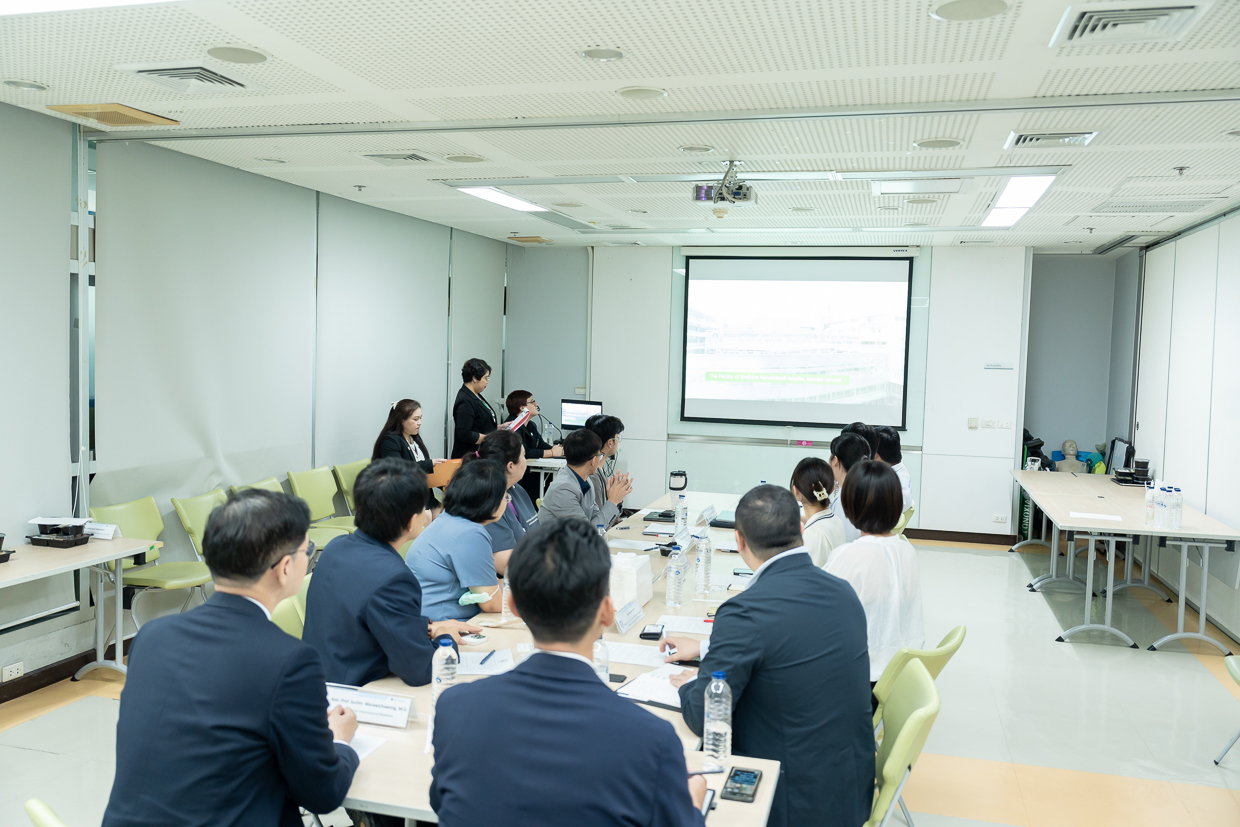 การต้อนรับและหารือความร่วมมือกับ Nippon Sport Sciences University, Japan การต้อนรับและหารือความร่วมมือกับ Nippon Sport Sciences University, Japan