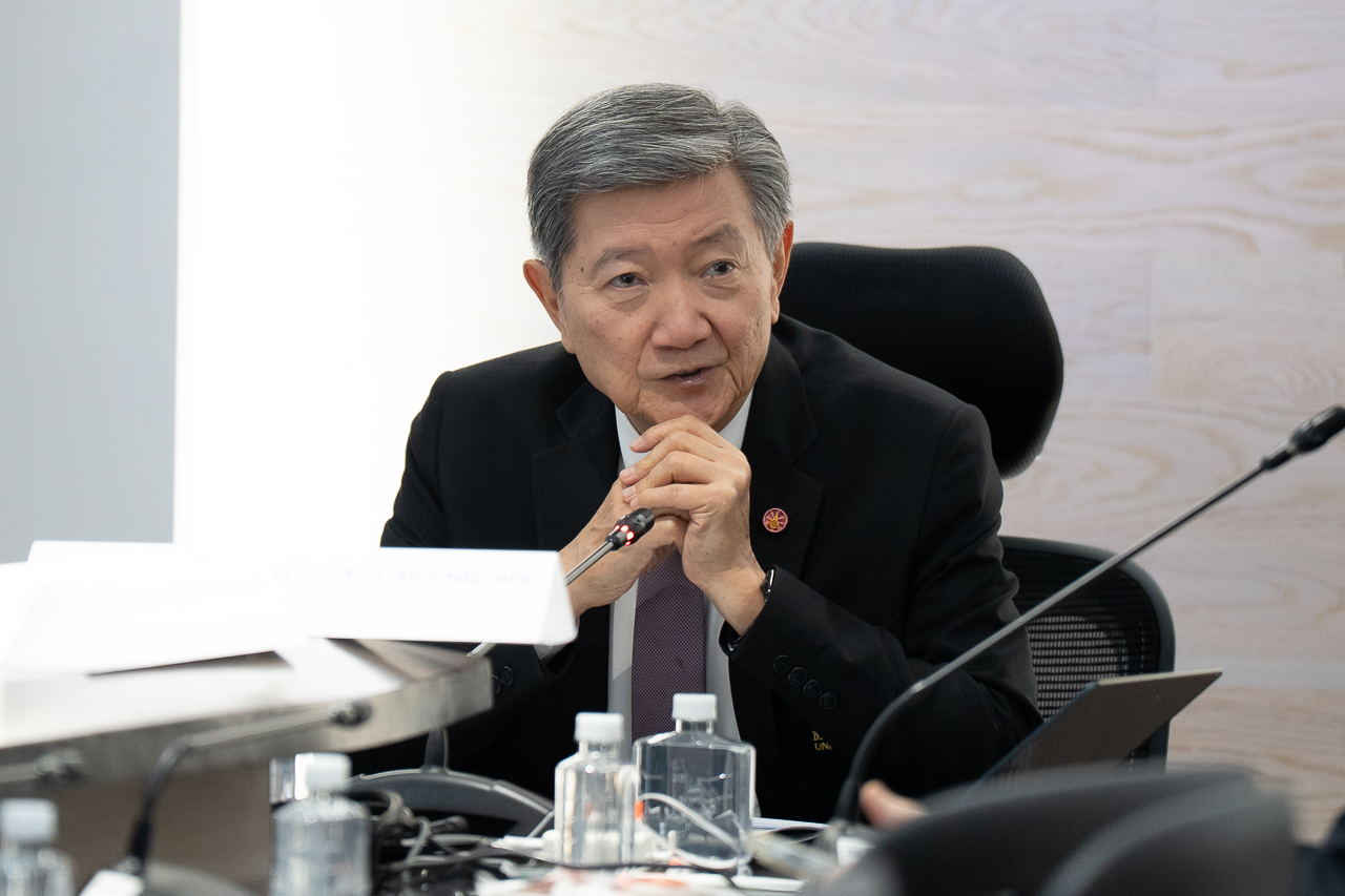 รามาธิบดีให้การต้อนรับนายกสภามหาวิทยาลัยมหิดล และคณะกรรมการสภาฯ ในการประชุม University Council Visit: 4 ครั้งที่ 7/2568 รามาธิบดีให้การต้อนรับนายกสภามหาวิทยาลัยมหิดล และคณะกรรมการสภาฯ ในการประชุม University Council Visit: 4 ครั้งที่ 7/2568
