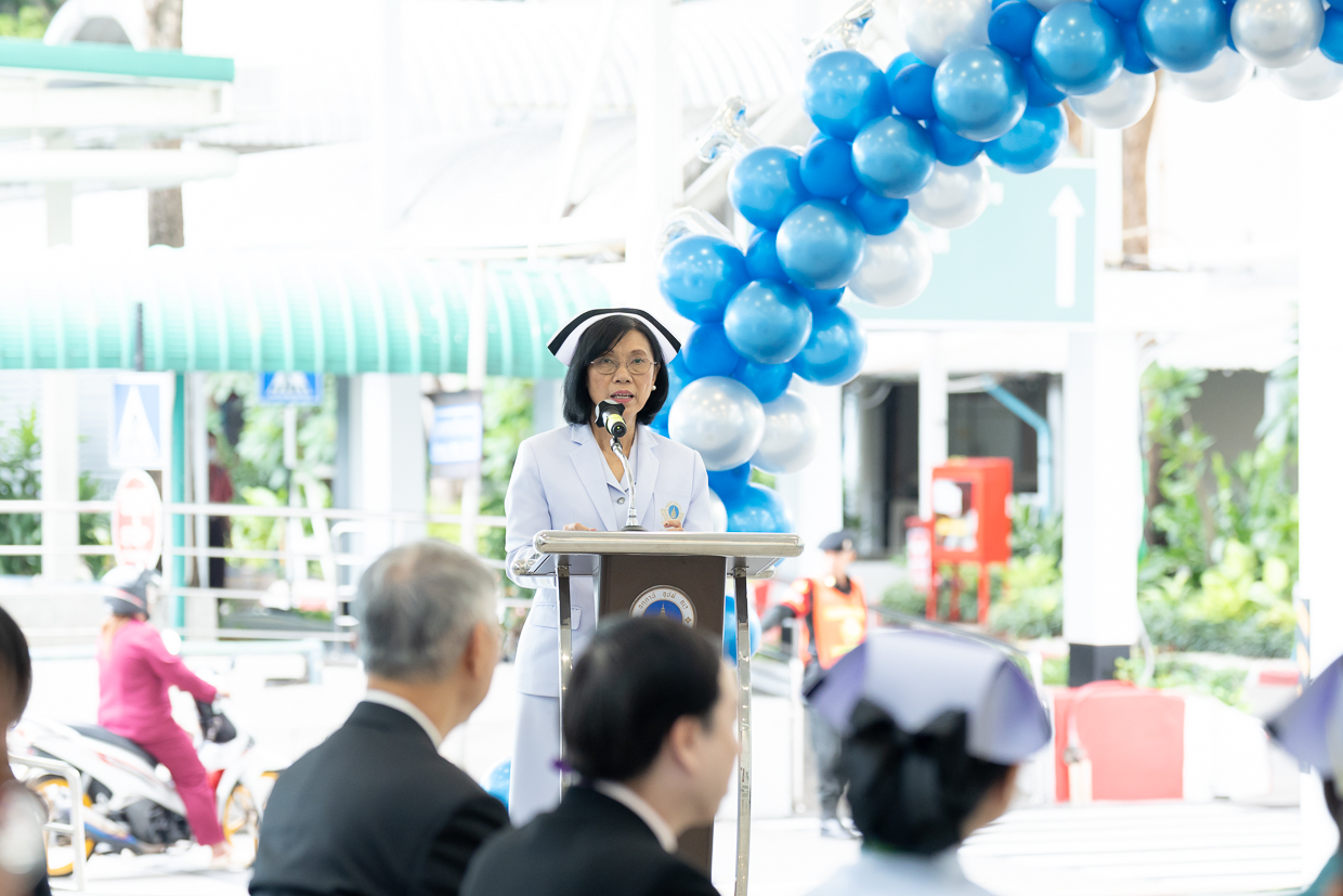 งาน “ส่งมอบพยาบาลใหม่” และ “พิธีบายศรีสู่ขวัญสู่รั้วรามาธิบดี” ประจำปี 2568 งาน “ส่งมอบพยาบาลใหม่” และ “พิธีบายศรีสู่ขวัญสู่รั้วรามาธิบดี” ประจำปี 2568