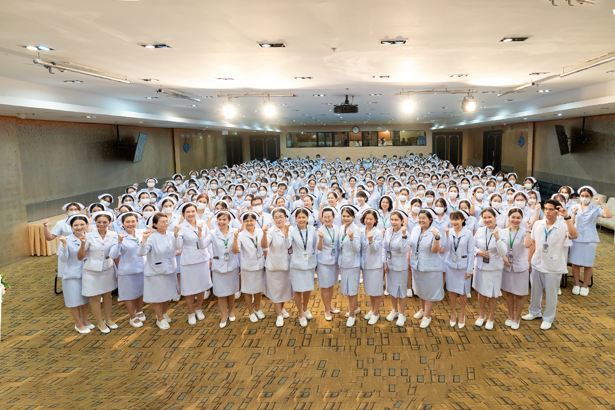 งาน “ส่งมอบพยาบาลใหม่” และ “พิธีบายศรีสู่ขวัญสู่รั้วรามาธิบดี” ประจำปี 2568 งาน “ส่งมอบพยาบาลใหม่” และ “พิธีบายศรีสู่ขวัญสู่รั้วรามาธิบดี” ประจำปี 2568