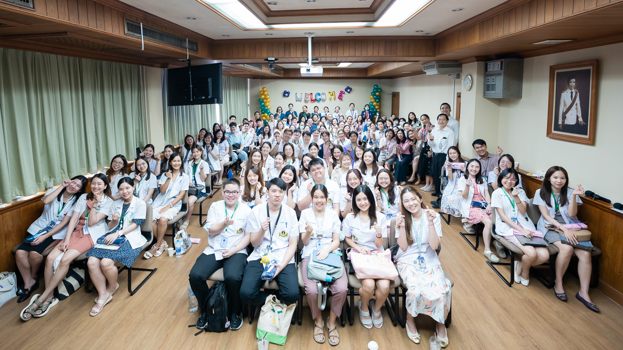 งานปฐมนิเทศสำหรับแพทย์ประจำบ้านและแพทย์ประจำบ้านต่อยอด ประจำปี 2568 ภาควิชากุมารเวชศาสตร์ คณะแพทยศาสตร์โรงพยาบาลรามาธิบดี มหาวิทยาลัยมหิดล