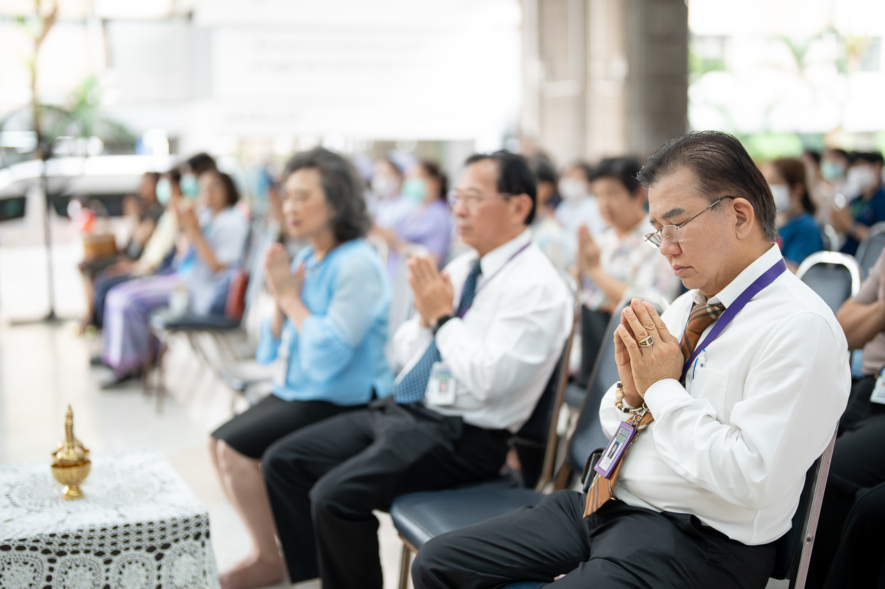 งานทำบุญเดือนเกิดบุคลากร ประจำเดือนกรกฎาคม 2568