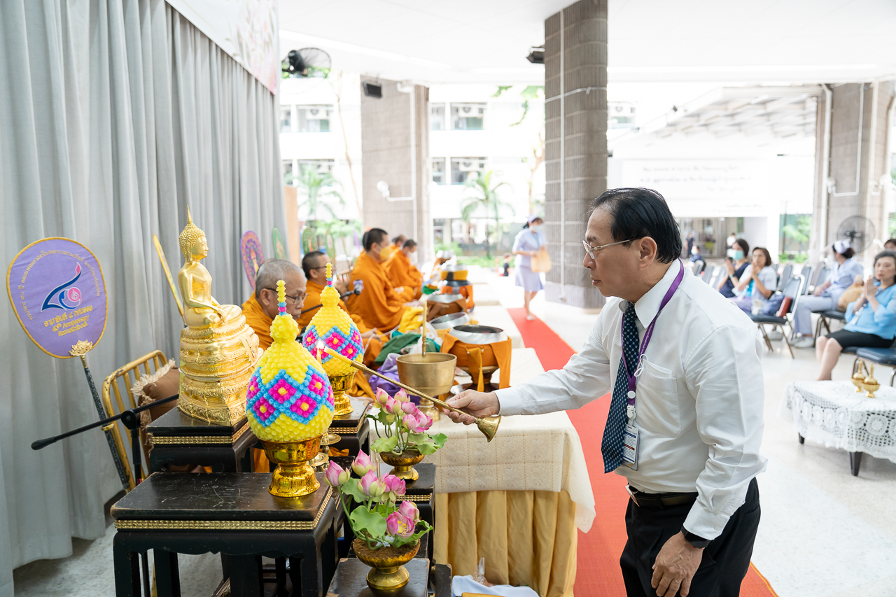 งานทำบุญเดือนเกิดบุคลากร ประจำเดือนกรกฎาคม 2568