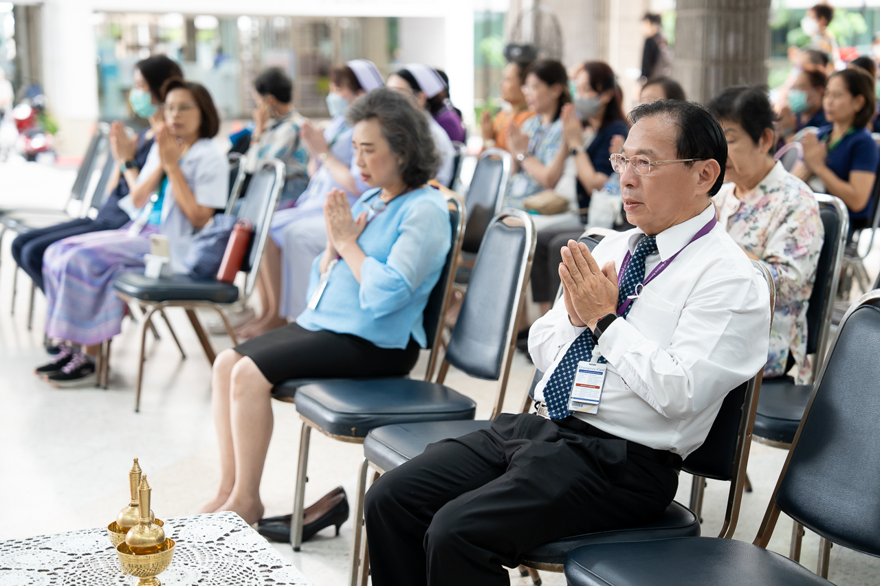 งานทำบุญเดือนเกิดบุคลากร ประจำเดือนกรกฎาคม 2568