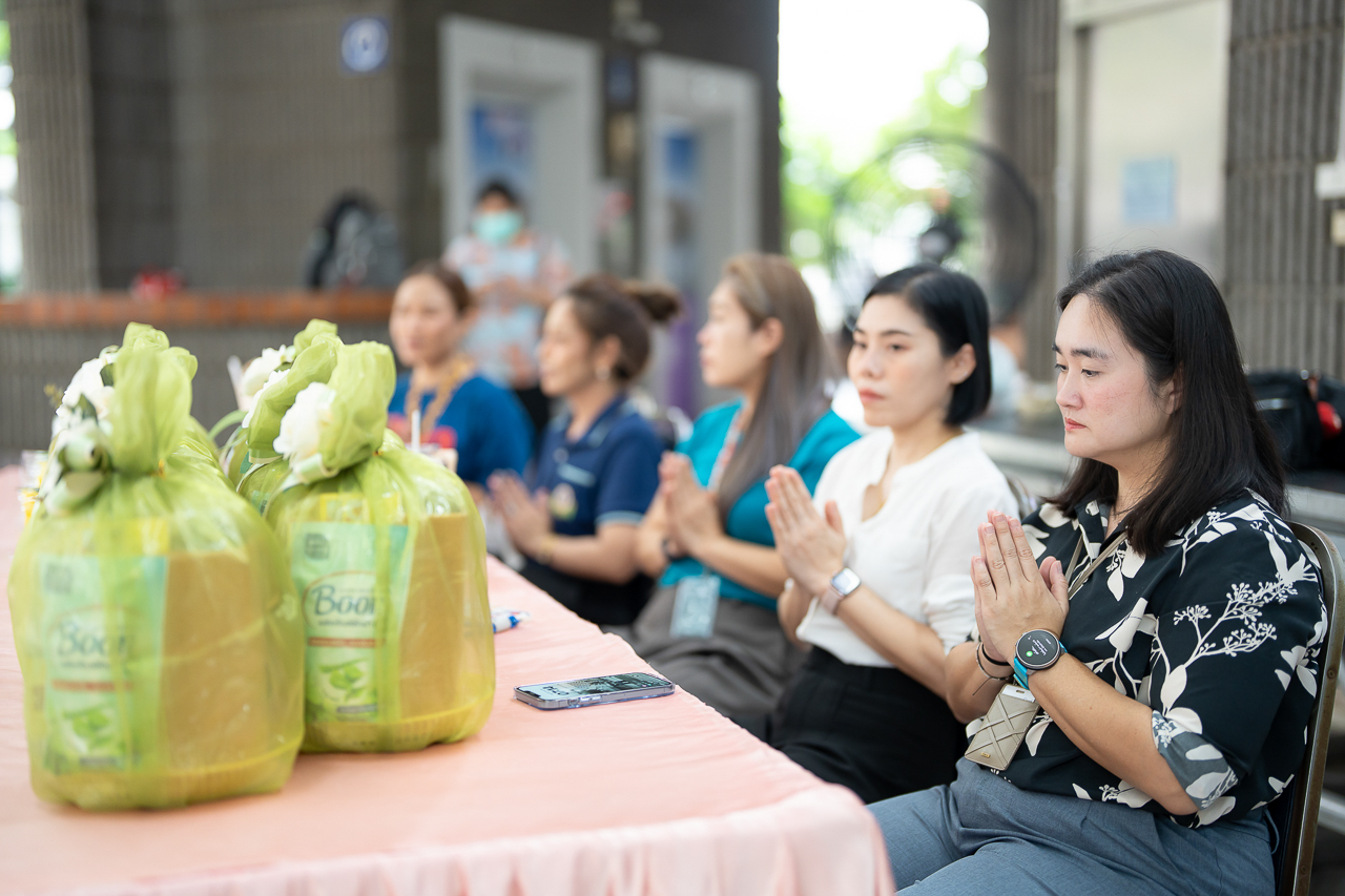 งานทำบุญเดือนเกิดบุคลากร ประจำเดือนกรกฎาคม 2568