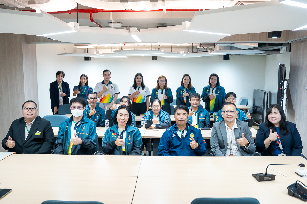 ฝ่ายสารสนเทศให้การต้อนรับคณะศึกษาดูงานจากมหาวิทยาลัยราชภัฏรำไพพรรณี ศึกษาดูงานด้านการบริหารจัดการข้อมูลแบบ Single Data/One Data