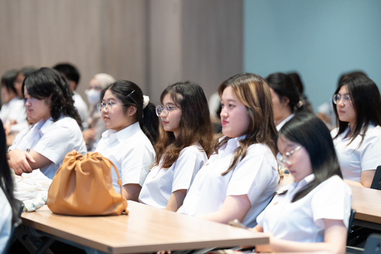 งานปฐมนิเทศนักศึกษาใหม่หลักสูตรวิทยาศาสตรบัณฑิต สาขาวิชาความผิดปกติของการสื่อความหมาย ประจำปีการศึกษา 2568