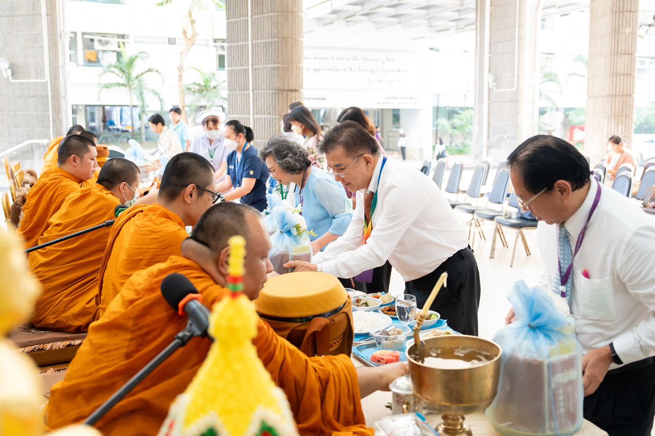 งานทำบุญเดือนเกิดบุคลากร ประจำเดือนสิงหาคม 2568