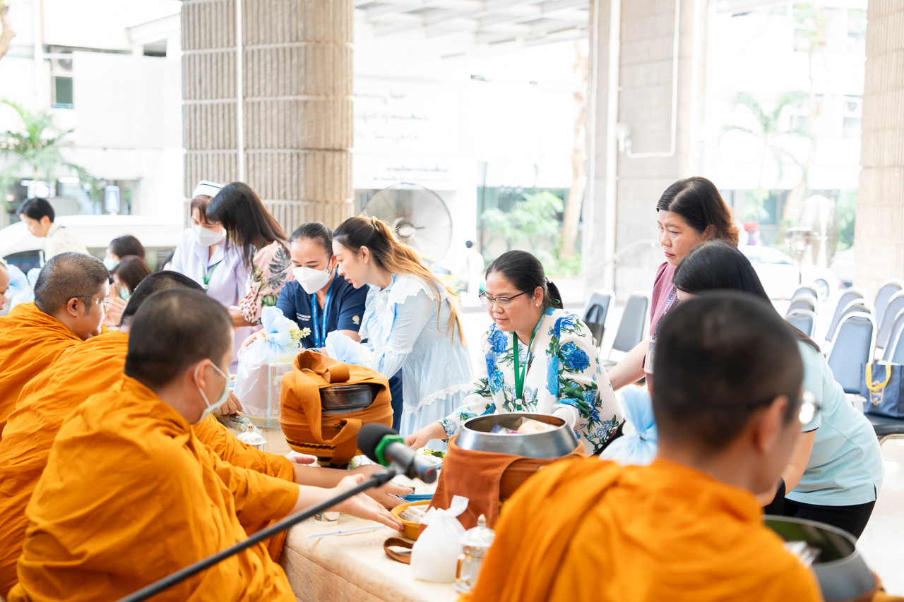 งานทำบุญเดือนเกิดบุคลากร ประจำเดือนสิงหาคม 2568