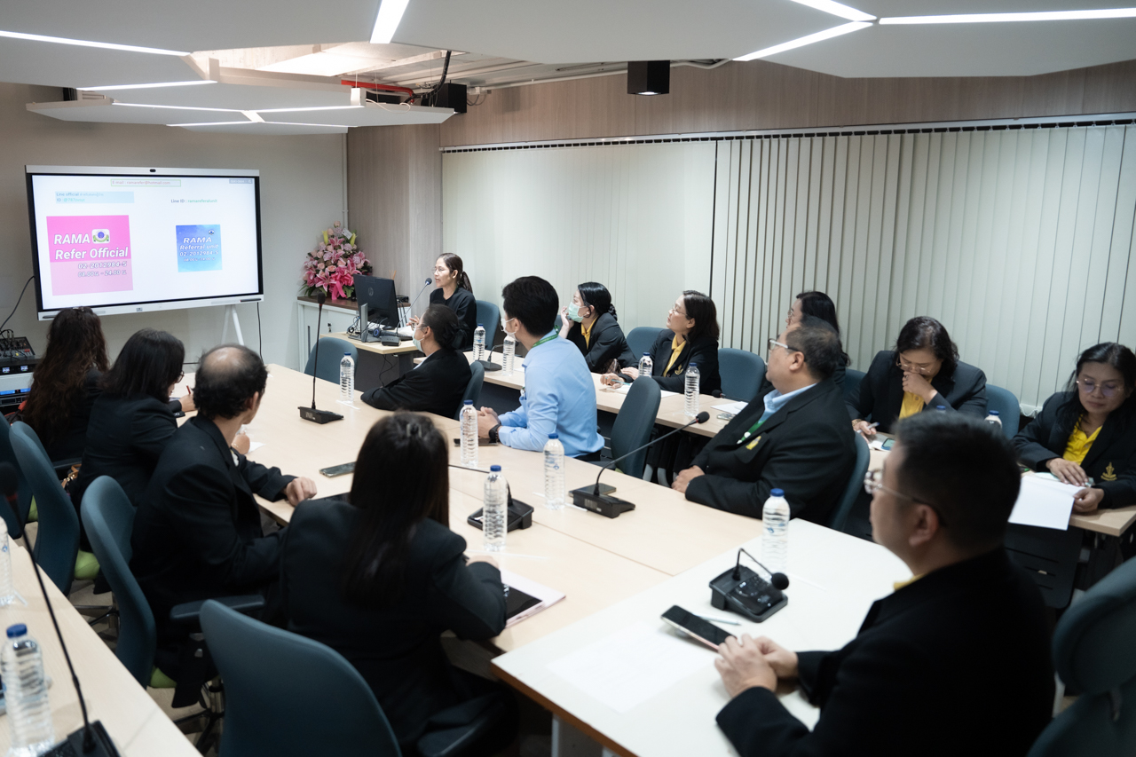 สำนักอนามัย ศึกษาดูงานระบบ IT ทางการแพทย์ โรงพยาบาลรามาธิบดี สำนักอนามัย ศึกษาดูงานระบบ IT ทางการแพทย์ โรงพยาบาลรามาธิบดี