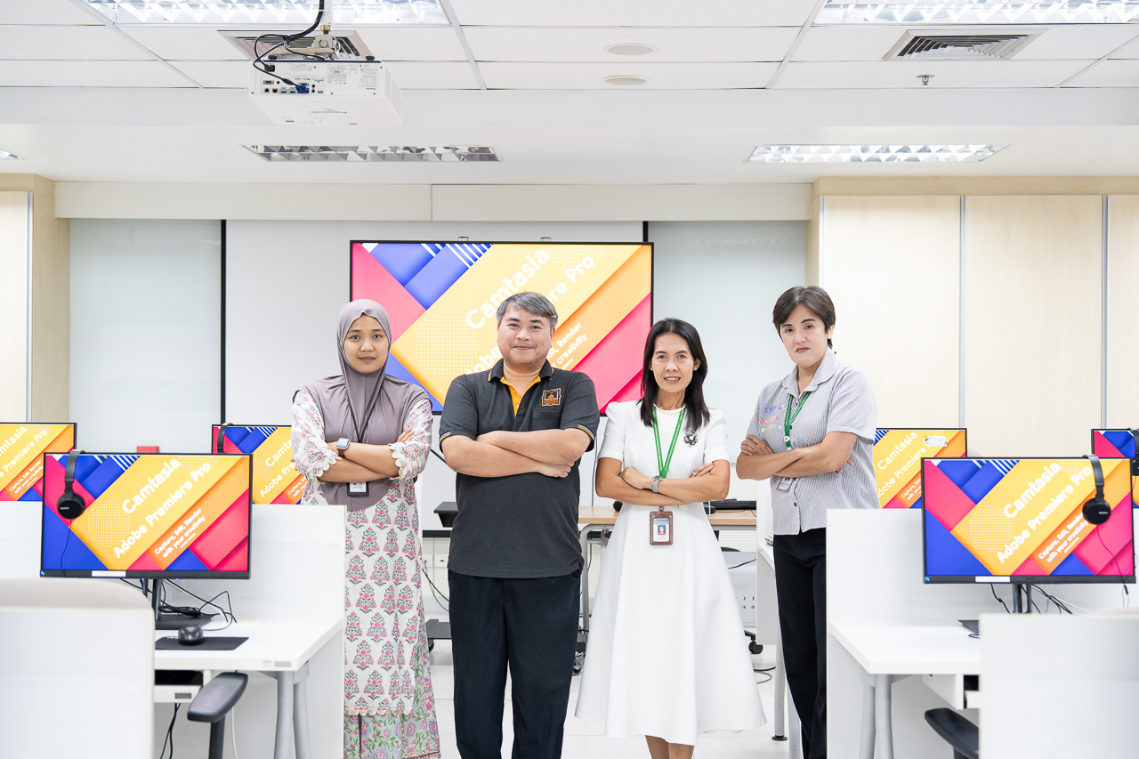 โครงการอบรม “การผลิตสื่อการเรียนรู้ด้วยโปรแกรม Adobe Premiere Pro & Camtasia” สำหรับบุคลากร โครงการอบรม “การผลิตสื่อการเรียนรู้ด้วยโปรแกรม Adobe Premiere Pro & Camtasia” สำหรับบุคลากร