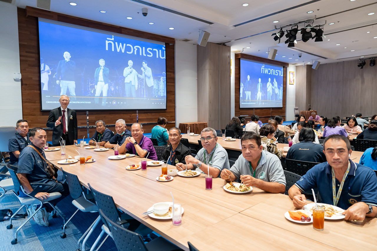 โครงการปัจฉิมนิเทศผู้เกษียณอายุราชการและอายุงาน ประจำปีงบประมาณ 2568 โครงการปัจฉิมนิเทศผู้เกษียณอายุราชการและอายุงาน ประจำปีงบประมาณ 2568