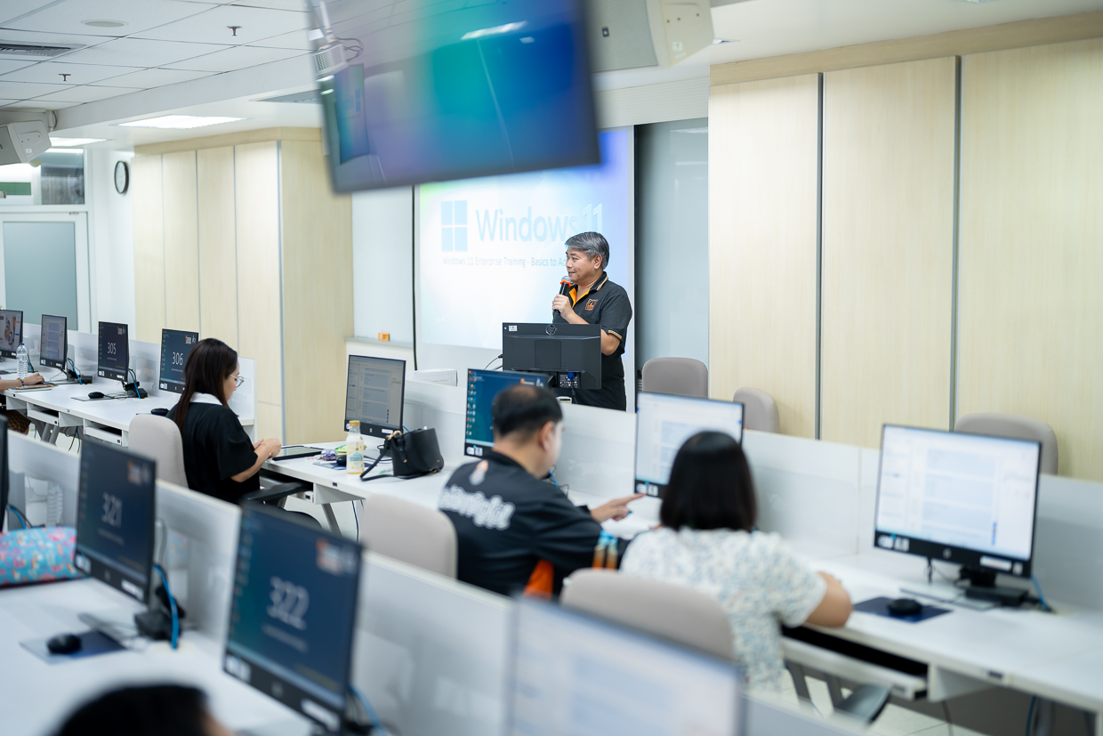 โครงการอบรม Windows 11 Enterprise Training - Basics to Advanced Level โครงการอบรม Windows 11 Enterprise Training - Basics to Advanced Level