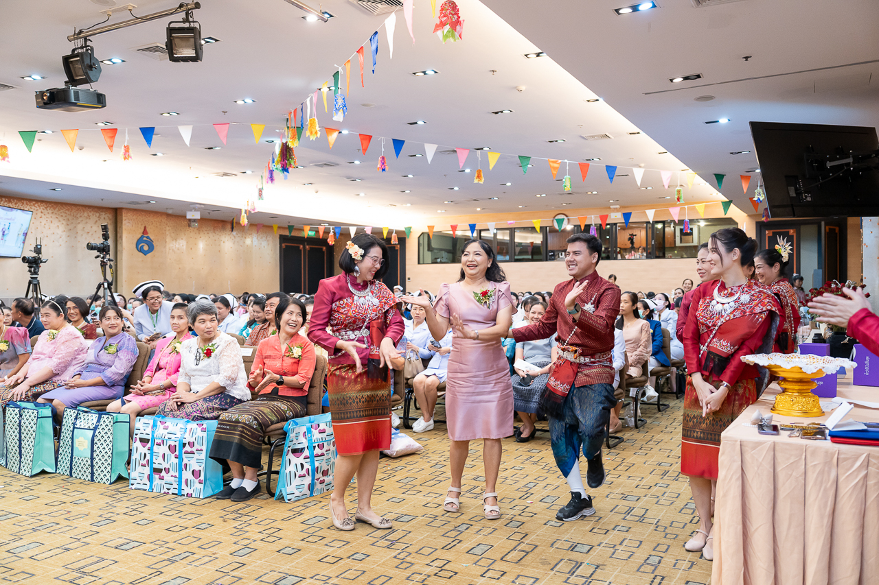 งานมุทิตาจิตผู้เกษียณอายุราชการ ฝ่ายการพยาบาล โรงพยาบาลรามาธิบดี ประจำปี 2568