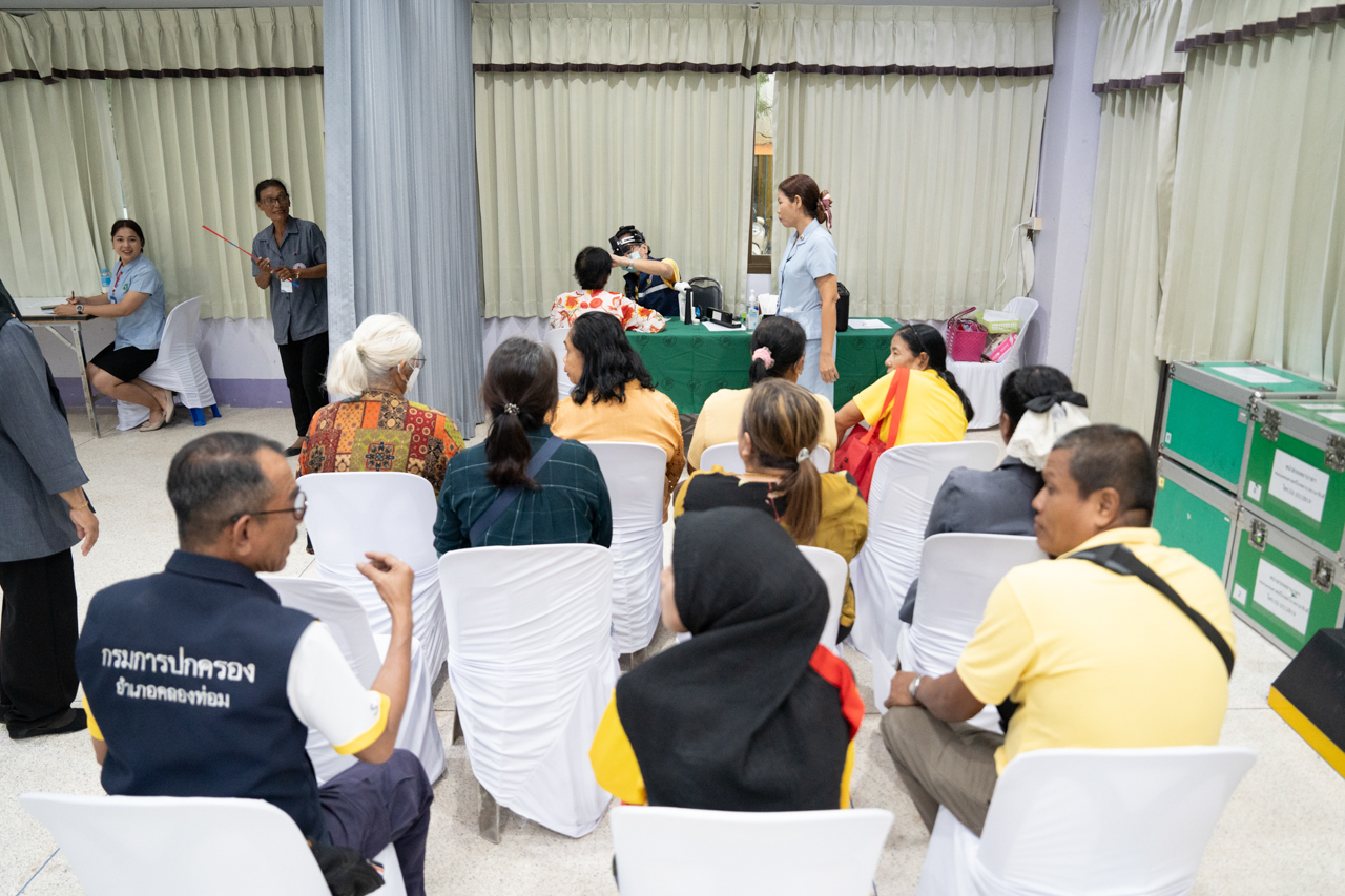คณะแพทยศาสตร์โรงพยาบาลรามาธิบดี มหาวิทยาลัยมหิดล ร่วมกับสำนักงานองคมนตรี ออกหน่วยแพทย์เคลื่อนที่ ในโครงการ “สืบสานพระราชปณิธาน” ครั้งที่ 20 จ.กระบี่ คณะแพทยศาสตร์โรงพยาบาลรามาธิบดี มหาวิทยาลัยมหิดล ร่วมกับสำนักงานองคมนตรี ออกหน่วยแพทย์เคลื่อนที่ ในโครงการ “สืบสานพระราชปณิธาน” ครั้งที่ 20 จ.กระบี่
