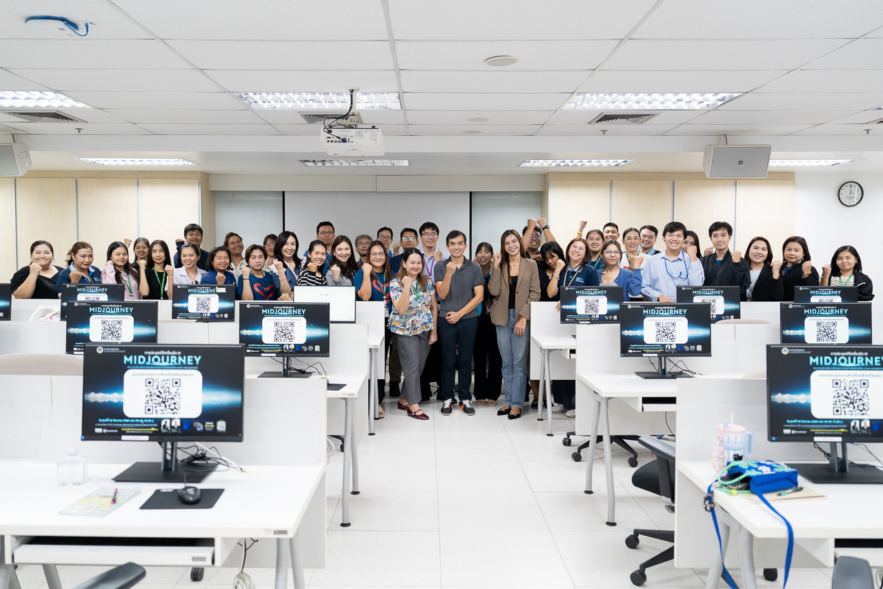 Social Development Expo 2025 (SDx 2025) อบรม “การประยุกต์ใช้เครื่องมือ AI (MIDJOURNEY) และการบริหารจัดการวิกฤตจากช่องทางโซเชียลมีเดีย (Crisis management)”