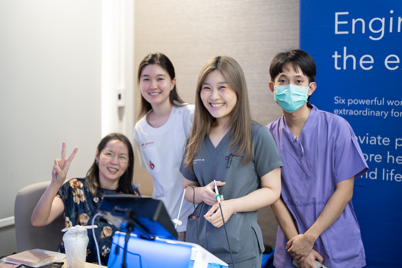 โครงการอบรมเชิงปฏิบัติการ เรื่อง “Ramathibodi Basic Laparoscopy Workshop” โครงการอบรมเชิงปฏิบัติการ เรื่อง “Ramathibodi Basic Laparoscopy Workshop”