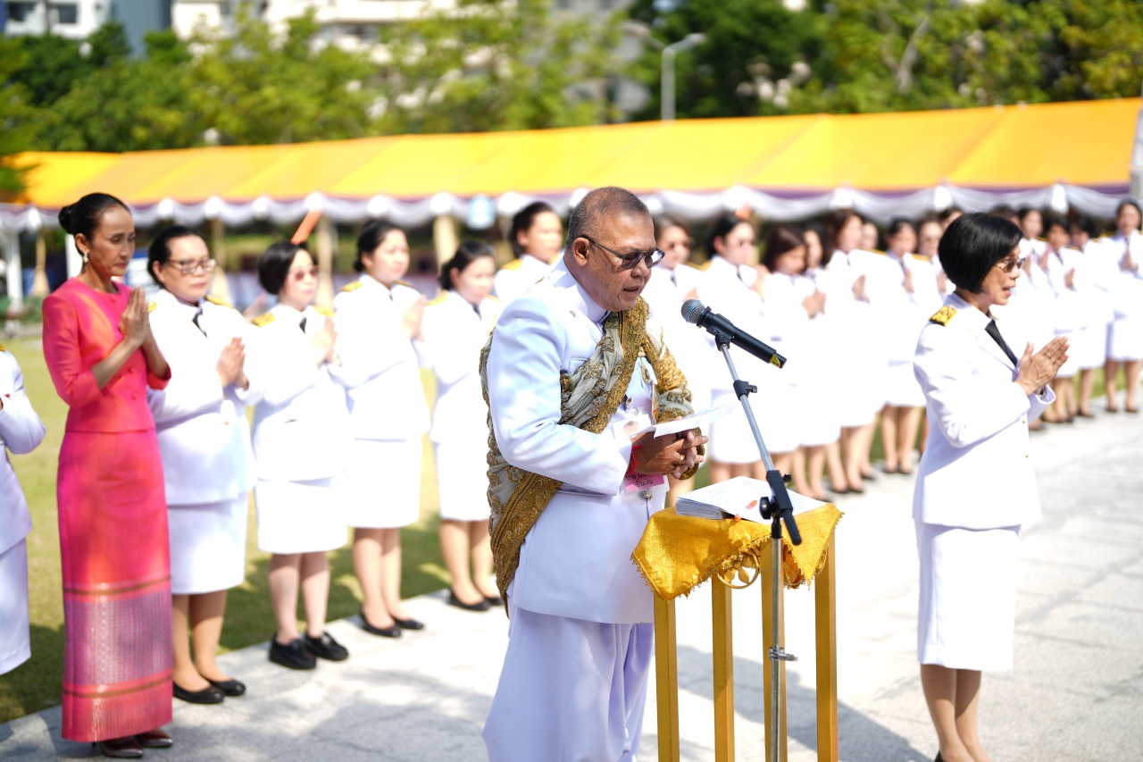 โรงเรียนพยาบาลรามาธิบดี จัดพิธีบวงสรวงบูชาฤกษ์ ก่อนการเสด็จพระราชดำเนินของสมเด็จพระกนิษฐาธิราชเจ้า กรมสมเด็จพระเทพรัตนราชสุดา ฯ สยามบรมราชกุมารี โรงเรียนพยาบาลรามาธิบดี จัดพิธีบวงสรวงบูชาฤกษ์ ก่อนการเสด็จพระราชดำเนินของสมเด็จพระกนิษฐาธิราชเจ้า กรมสมเด็จพระเทพรัตนราชสุดา ฯ สยามบรมราชกุมารี