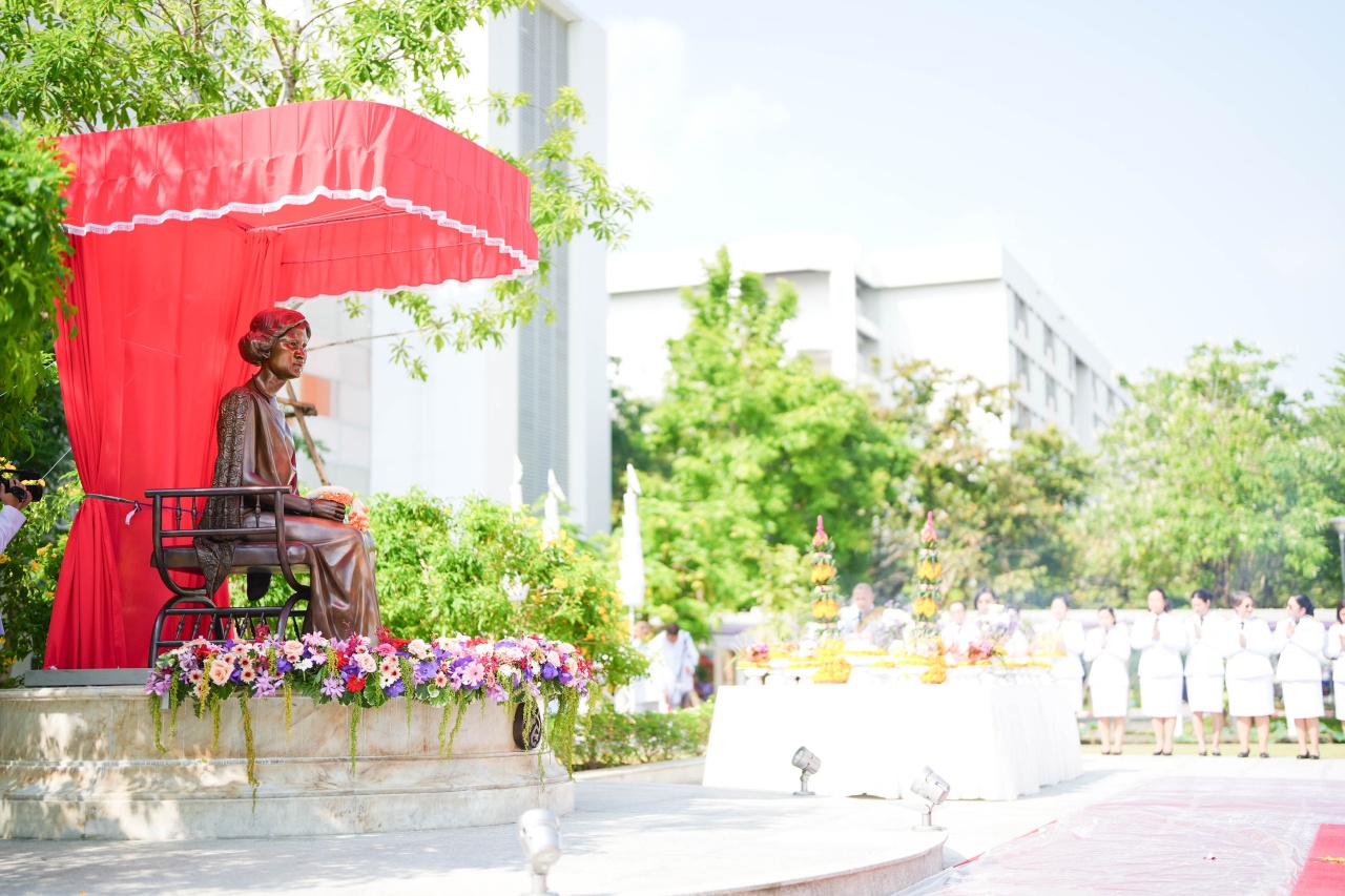โรงเรียนพยาบาลรามาธิบดี จัดพิธีบวงสรวงบูชาฤกษ์ ก่อนการเสด็จพระราชดำเนินของสมเด็จพระกนิษฐาธิราชเจ้า กรมสมเด็จพระเทพรัตนราชสุดา ฯ สยามบรมราชกุมารี โรงเรียนพยาบาลรามาธิบดี จัดพิธีบวงสรวงบูชาฤกษ์ ก่อนการเสด็จพระราชดำเนินของสมเด็จพระกนิษฐาธิราชเจ้า กรมสมเด็จพระเทพรัตนราชสุดา ฯ สยามบรมราชกุมารี