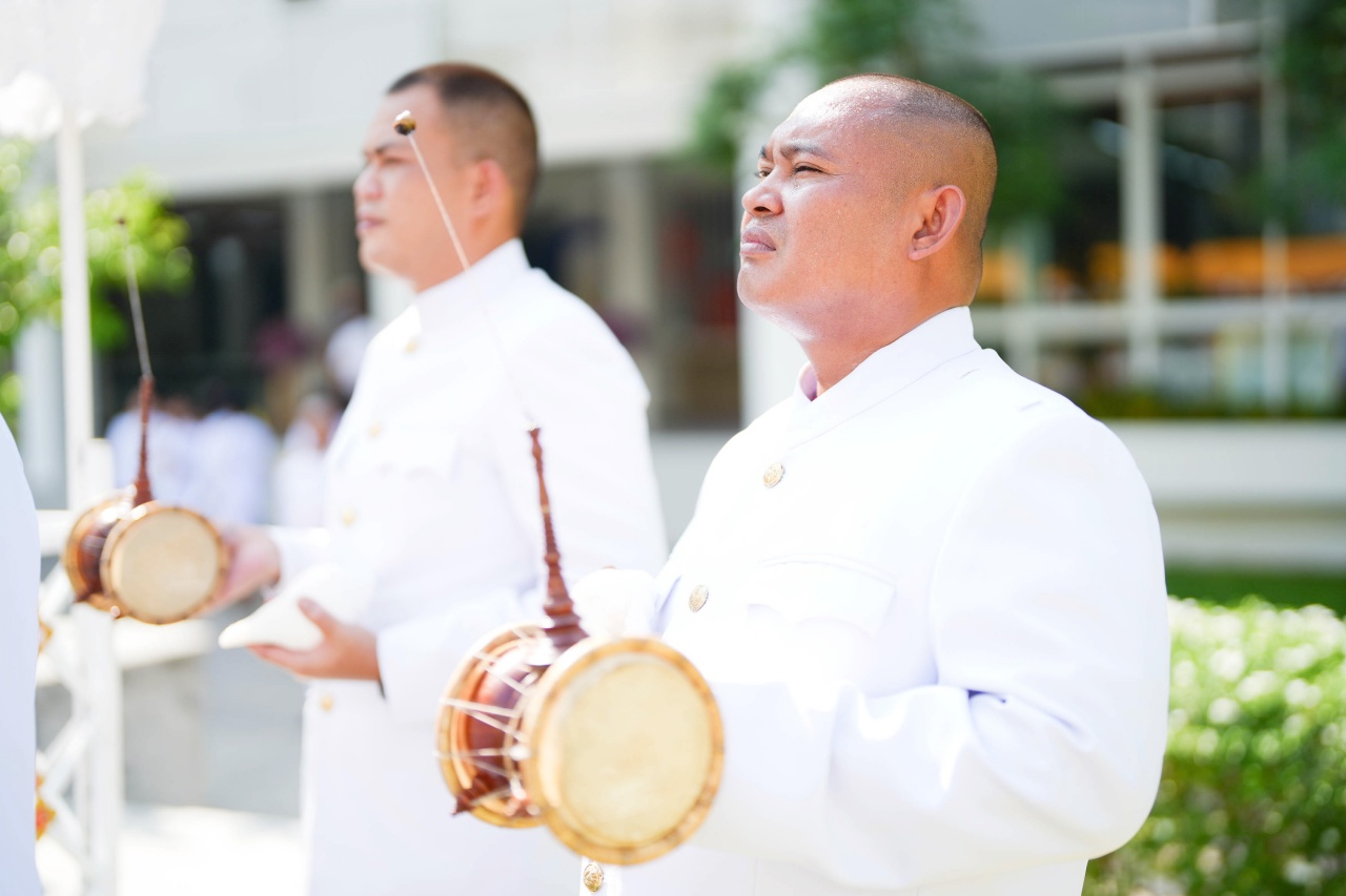 โรงเรียนพยาบาลรามาธิบดี จัดพิธีบวงสรวงบูชาฤกษ์ ก่อนการเสด็จพระราชดำเนินของสมเด็จพระกนิษฐาธิราชเจ้า กรมสมเด็จพระเทพรัตนราชสุดา ฯ สยามบรมราชกุมารี โรงเรียนพยาบาลรามาธิบดี จัดพิธีบวงสรวงบูชาฤกษ์ ก่อนการเสด็จพระราชดำเนินของสมเด็จพระกนิษฐาธิราชเจ้า กรมสมเด็จพระเทพรัตนราชสุดา ฯ สยามบรมราชกุมารี
