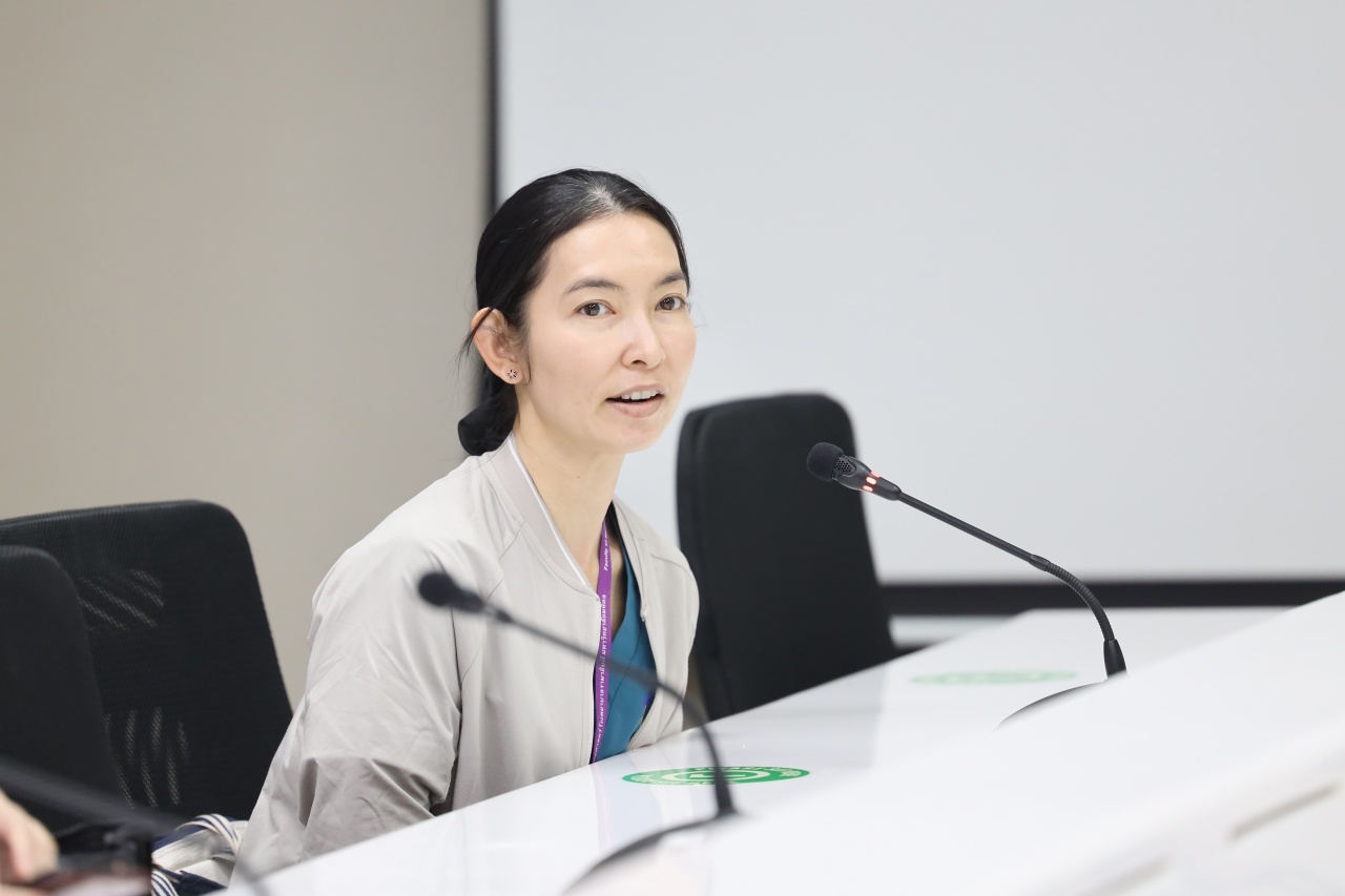 คณะผู้บริหาร และคณาจารย์โรงเรียนพยาบาลรามาธิบดี ร่วมให้การต้อนรับ อาจารย์ จาก University of Central Florida เมืองออร์ลันโด รัฐฟลอริดา ประเทศสหรัฐอเมริกา คณะผู้บริหาร และคณาจารย์โรงเรียนพยาบาลรามาธิบดี ร่วมให้การต้อนรับ อาจารย์ จาก University of Central Florida เมืองออร์ลันโด รัฐฟลอริดา ประเทศสหรัฐอเมริกา