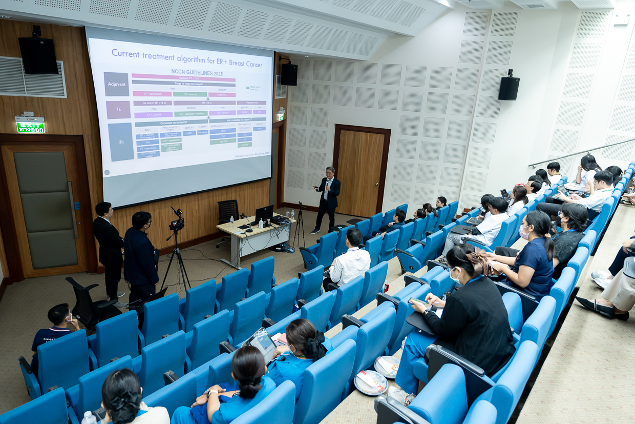 ประชุมวิชาการ ESMO Breakthrough: The Evolving Treatment Landscape in Breast Cancer Care ประชุมวิชาการ ESMO Breakthrough: The Evolving Treatment Landscape in Breast Cancer Care
