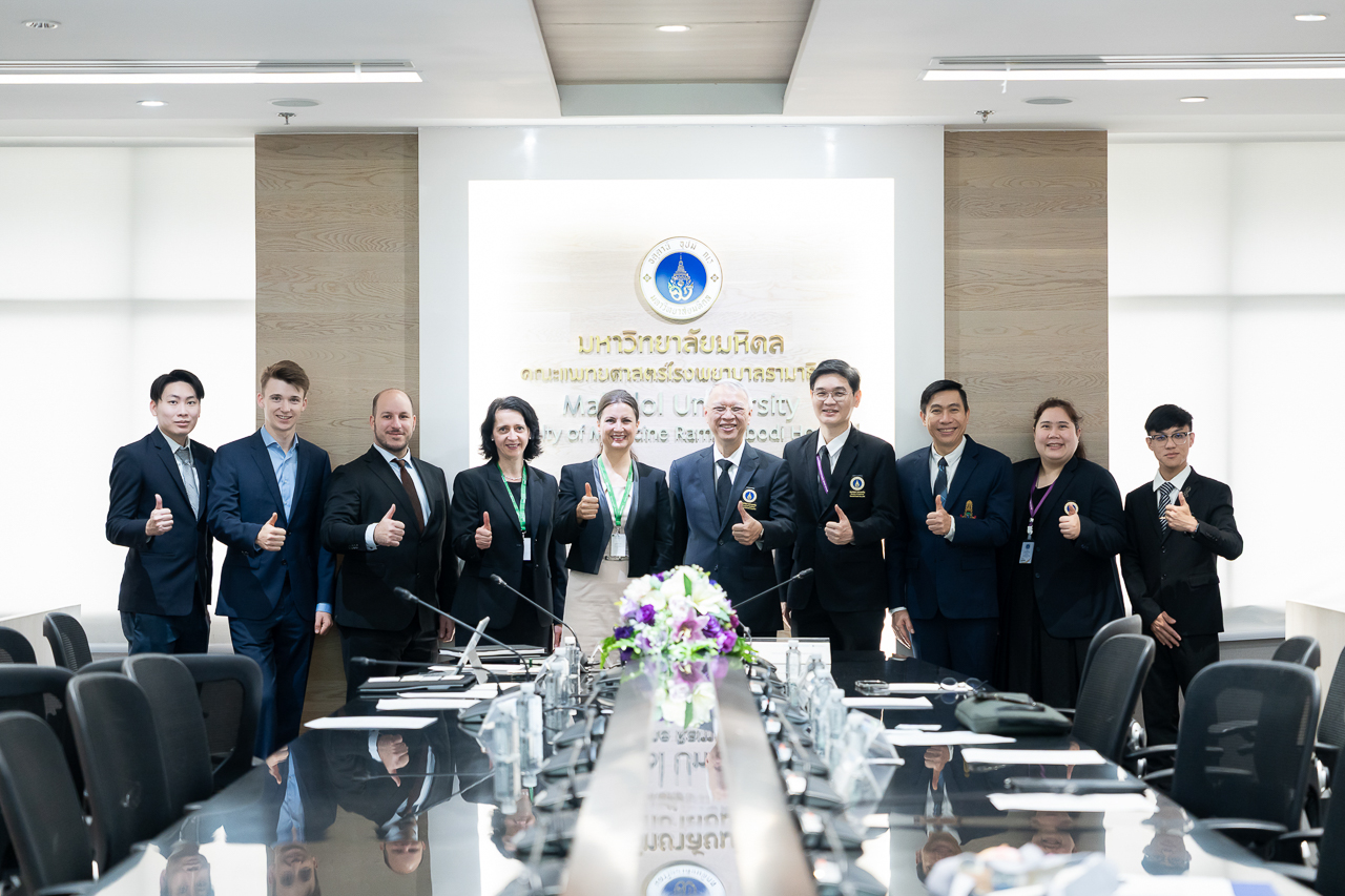 ต้อนรับคณะผู้แทนจาก LMU Medicine ประเทศเยอรมนี